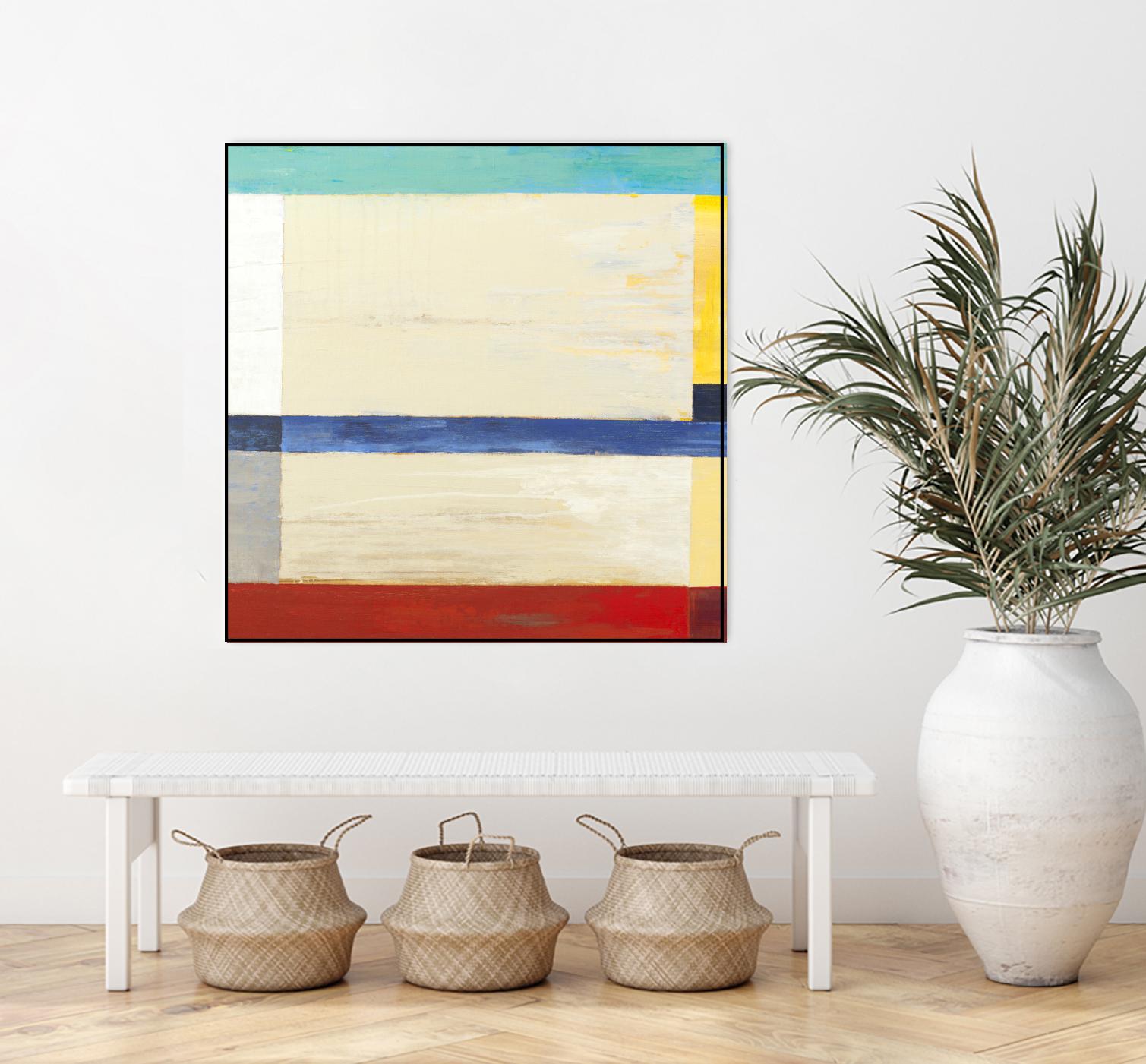 Retro Spectrum I by Liz Jardine on GIANT ART - red abstract