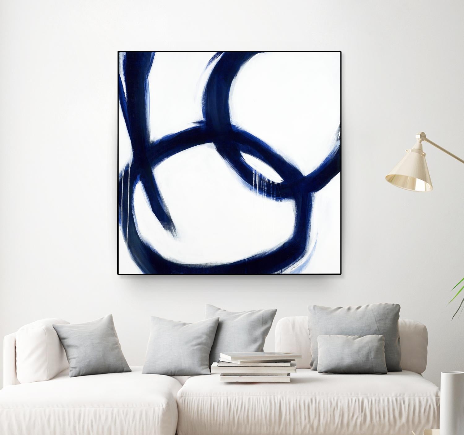Hoop Dreams by Liz Jardine on GIANT ART - white contemporary