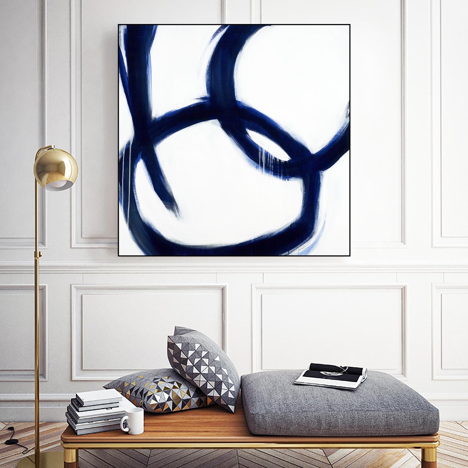 Hoop Dreams by Liz Jardine on GIANT ART - white contemporary