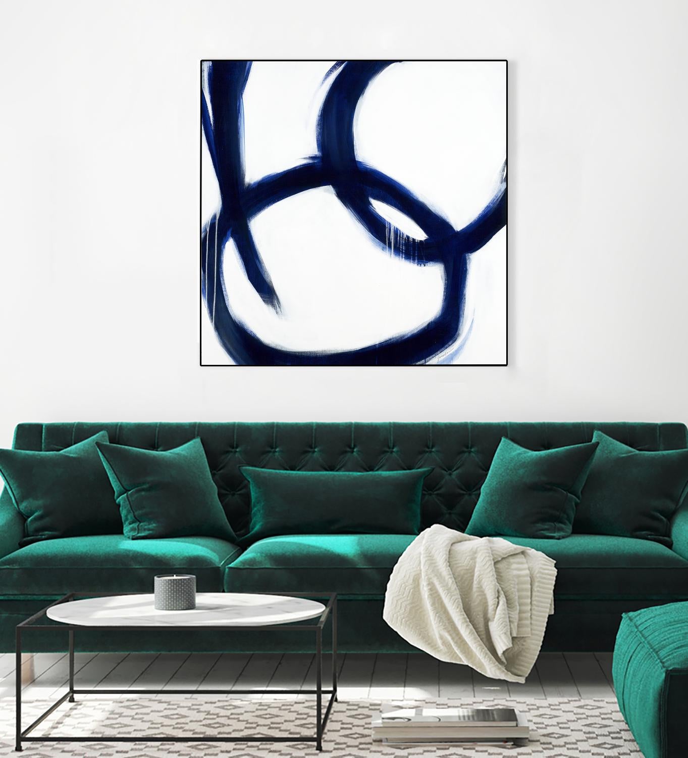 Hoop Dreams by Liz Jardine on GIANT ART - white contemporary
