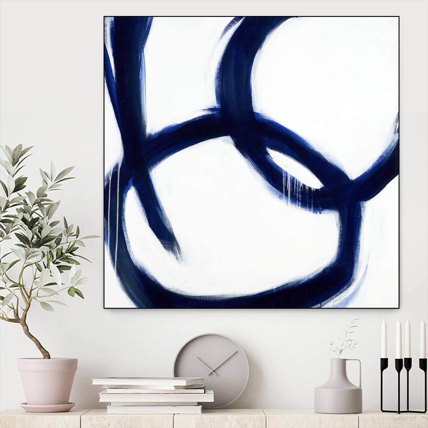 Hoop Dreams by Liz Jardine on GIANT ART - white contemporary