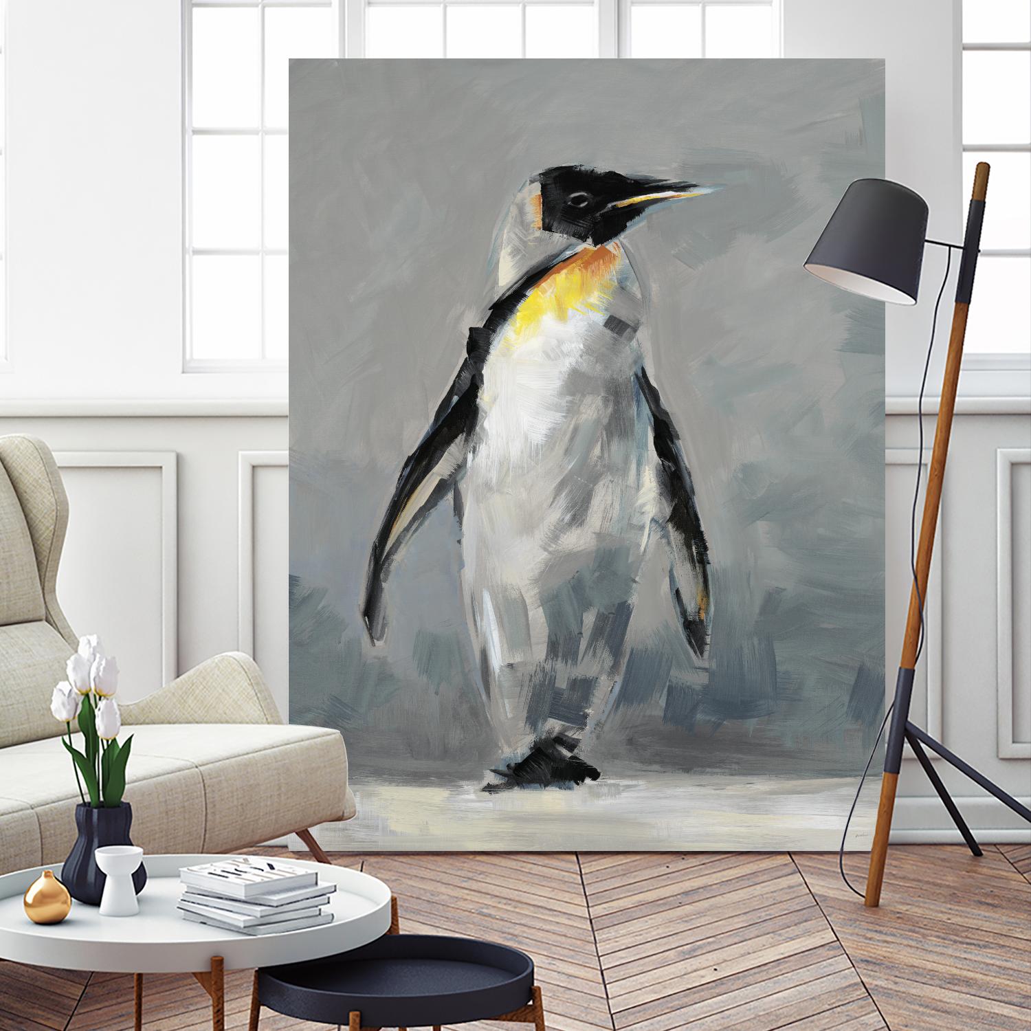 Keep Cool I by Liz Jardine on GIANT ART - yellow animals