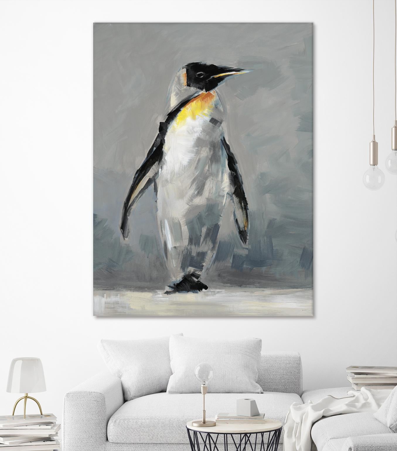 Keep Cool I by Liz Jardine on GIANT ART - yellow animals