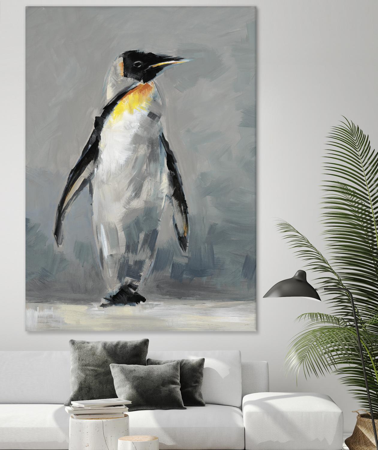 Keep Cool I by Liz Jardine on GIANT ART - yellow animals