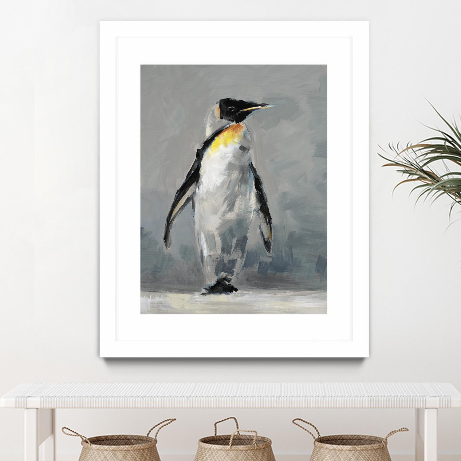 Keep Cool I by Liz Jardine on GIANT ART - yellow animals