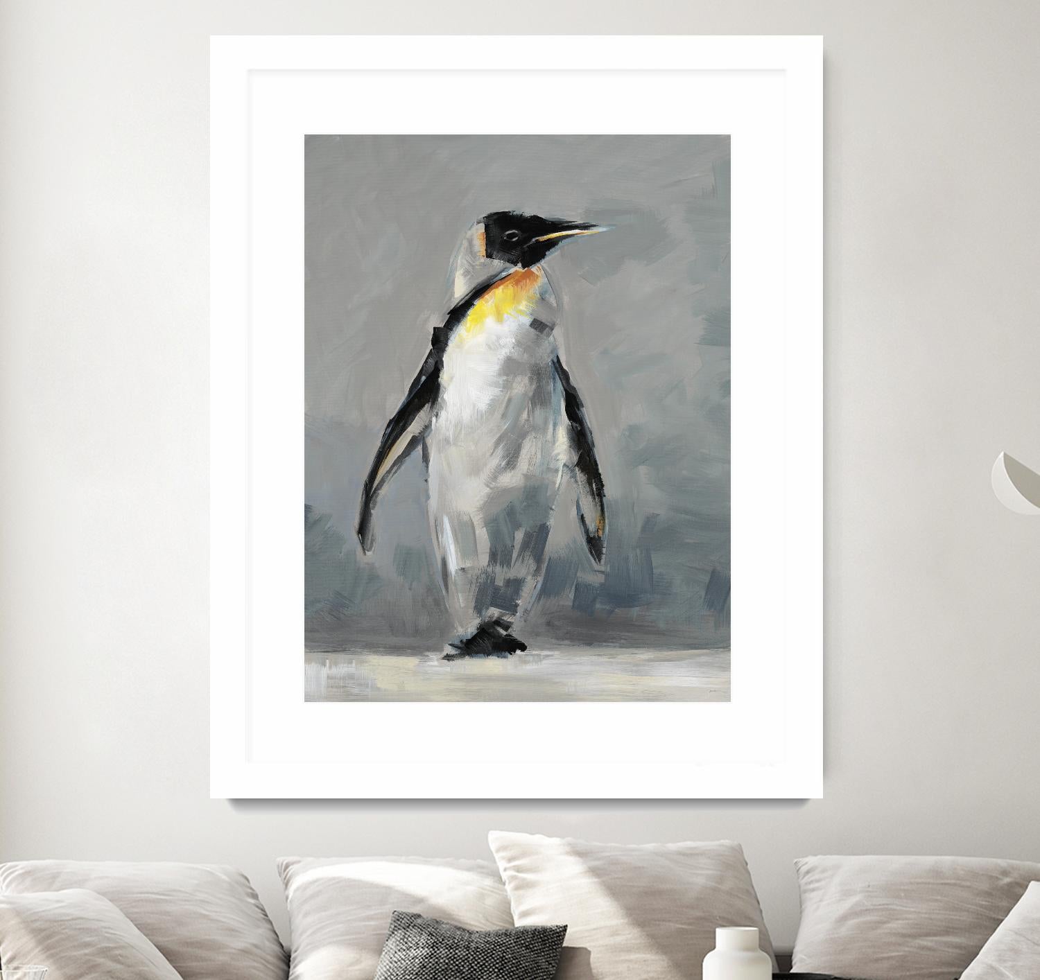 Keep Cool I by Liz Jardine on GIANT ART - yellow animals