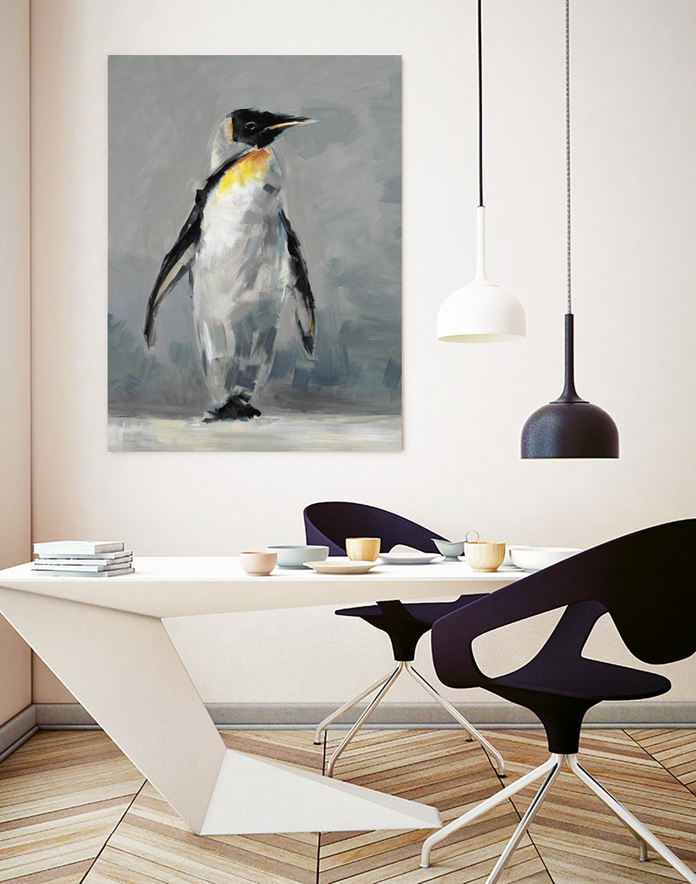 Keep Cool I by Liz Jardine on GIANT ART - yellow animals