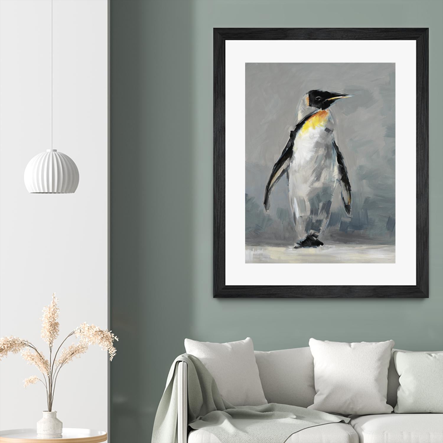 Keep Cool I by Liz Jardine on GIANT ART - yellow animals