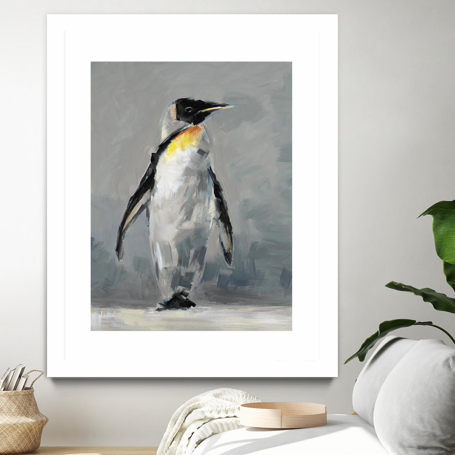 Keep Cool I by Liz Jardine on GIANT ART - yellow animals