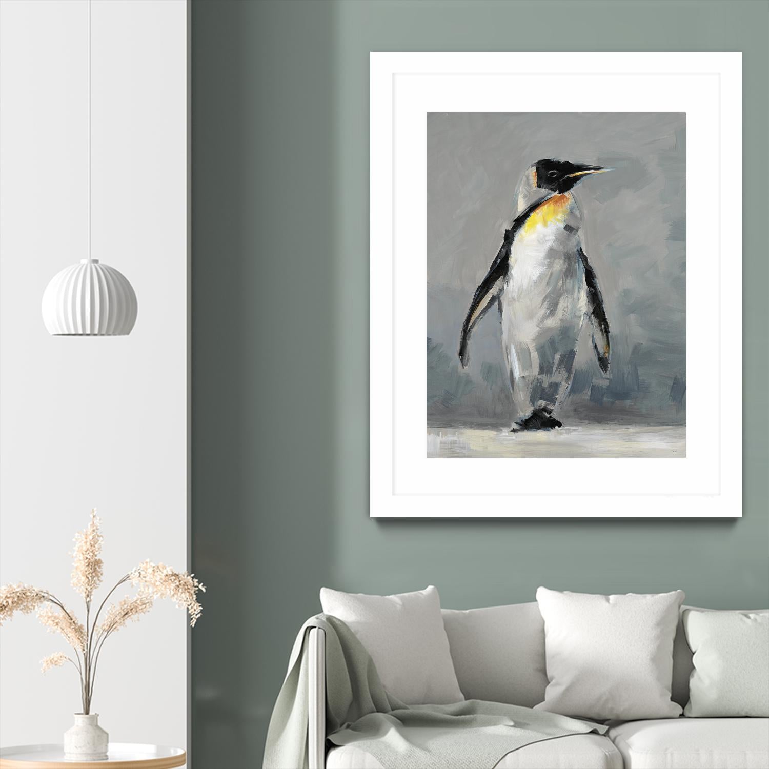 Keep Cool I by Liz Jardine on GIANT ART - yellow animals