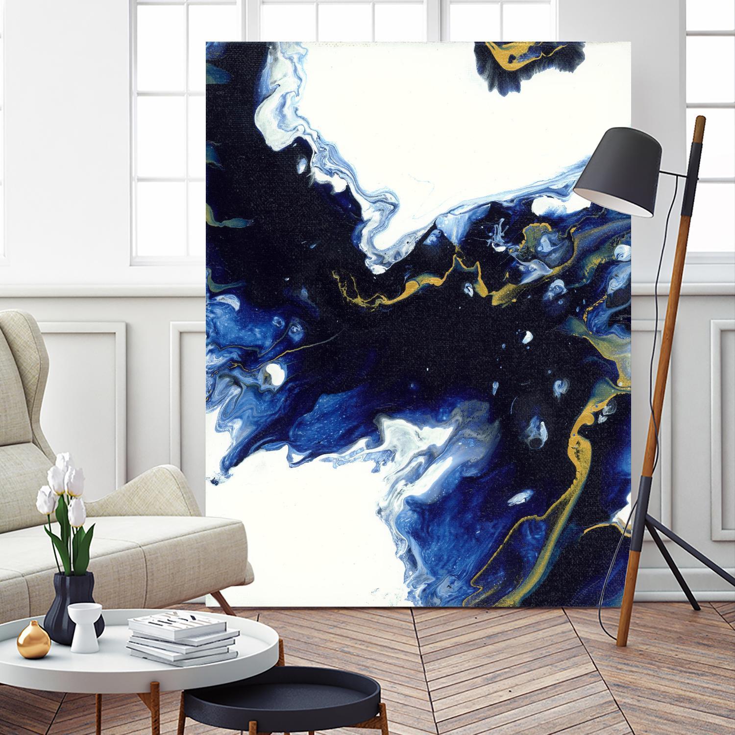 Untitled III by Liz Jardine on GIANT ART - blue abstract abstract