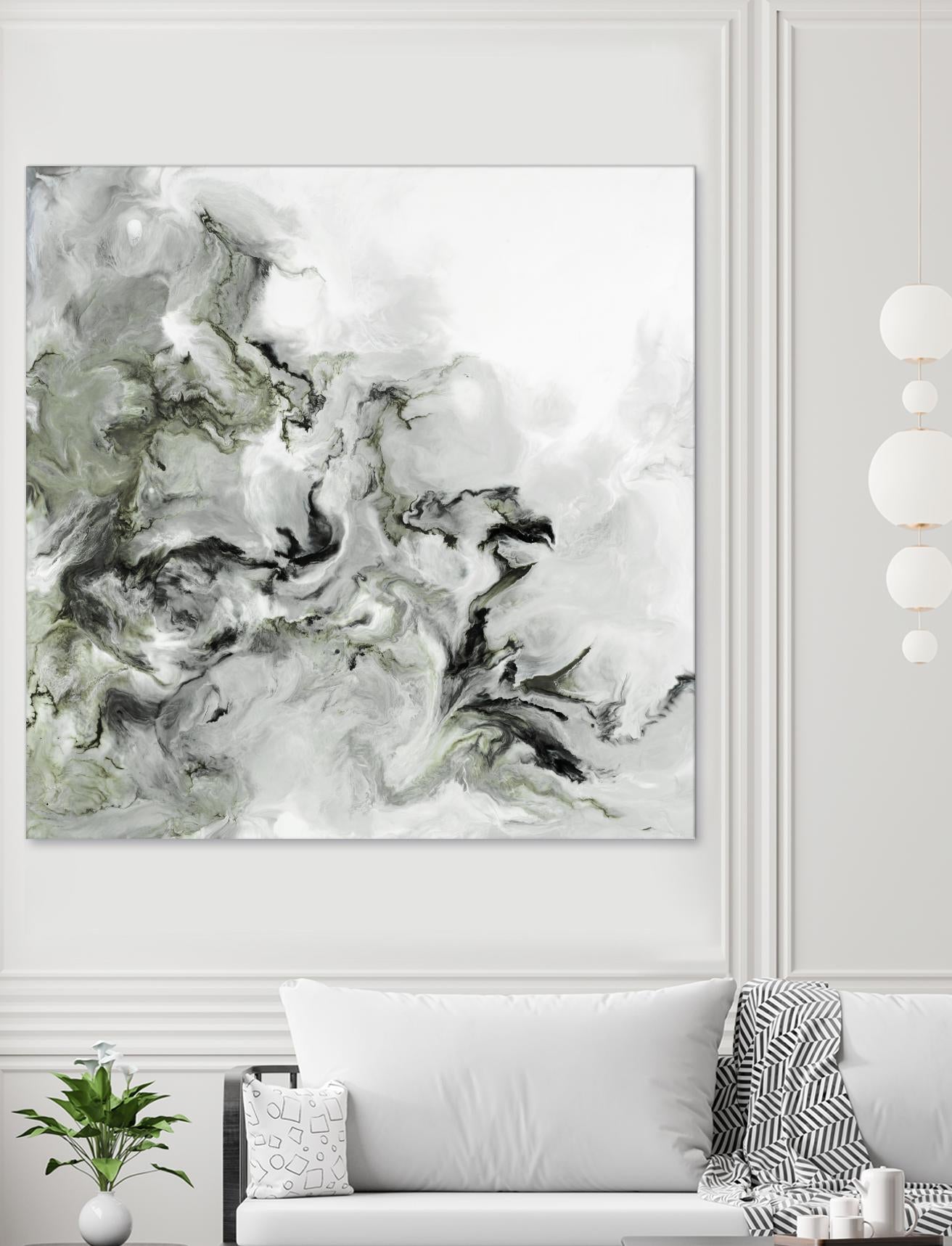 With Me by Corrie LaVelle on GIANT ART - white black & white