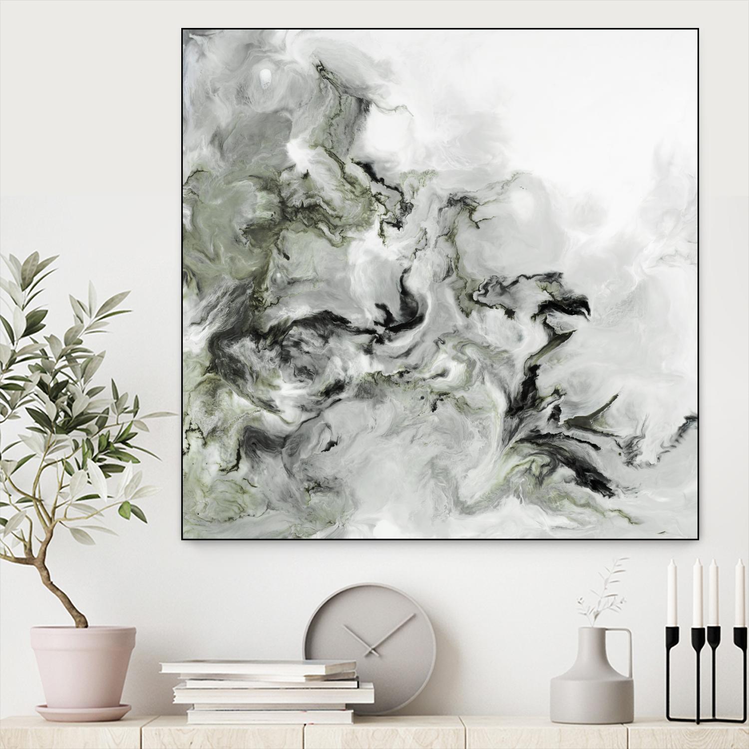 With Me by Corrie LaVelle on GIANT ART - white black & white