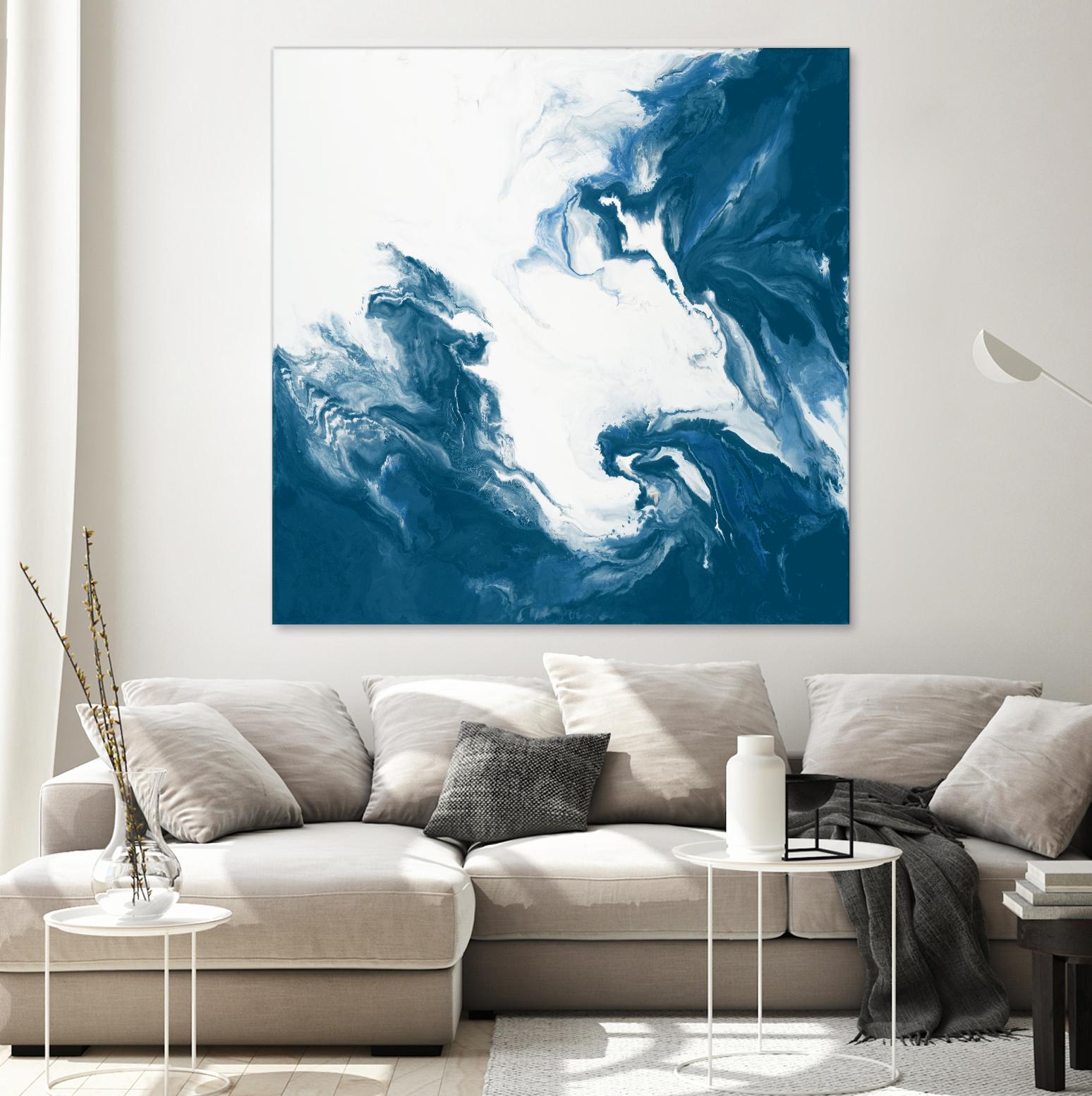 Deep Within by Corrie LaVelle on GIANT ART - white abstract