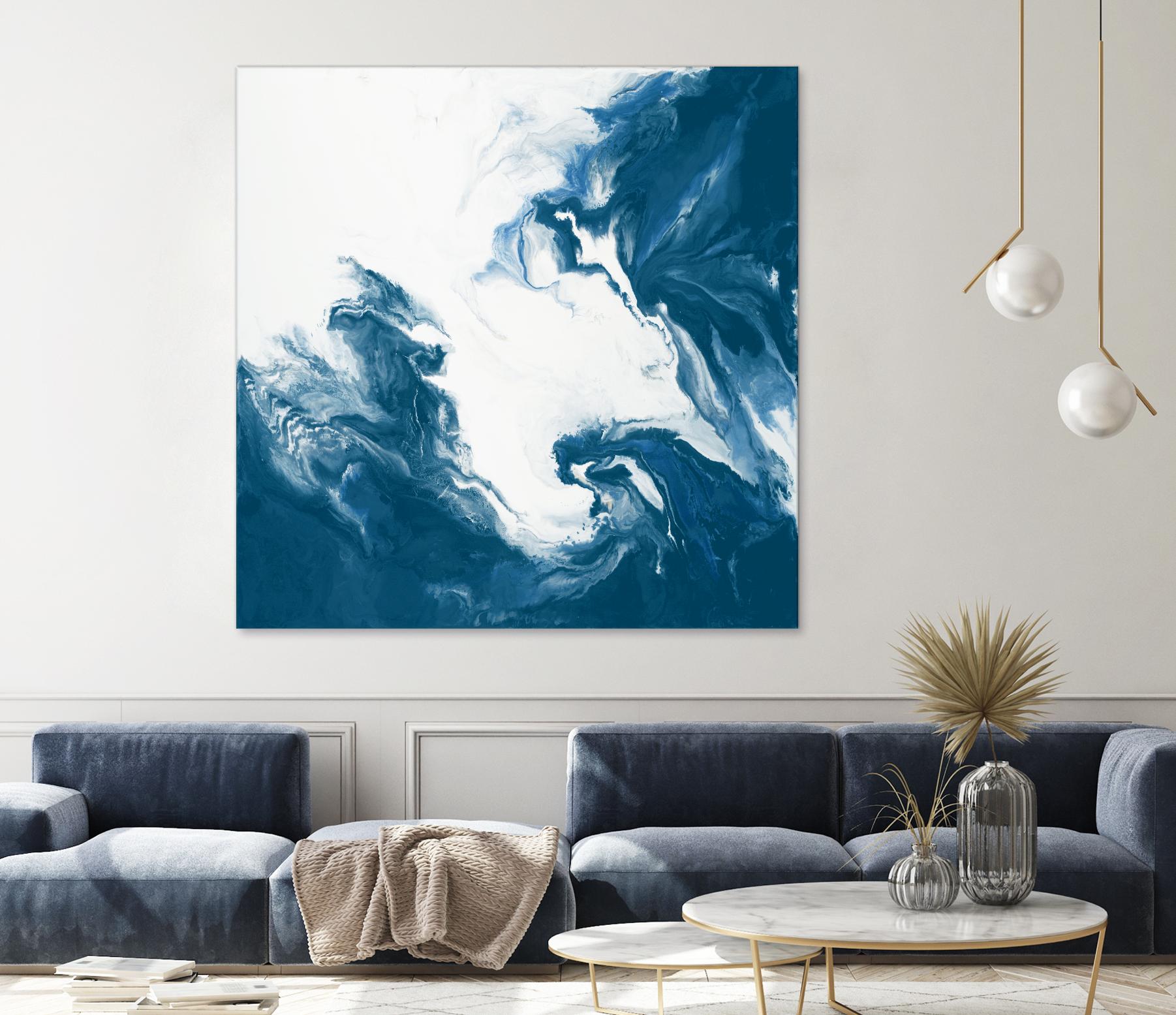 Deep Within by Corrie LaVelle on GIANT ART - white abstract