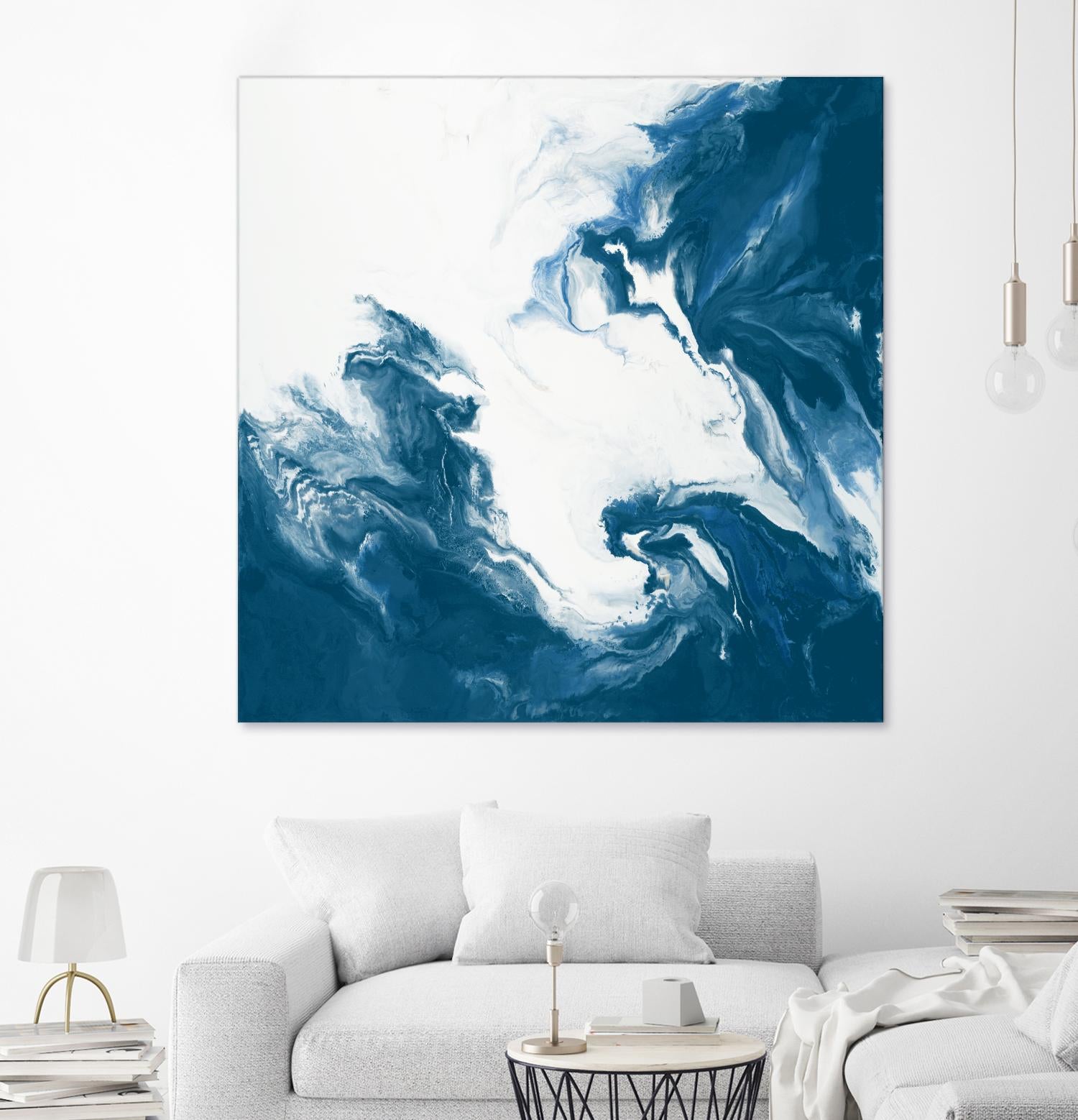 Deep Within by Corrie LaVelle on GIANT ART - white abstract