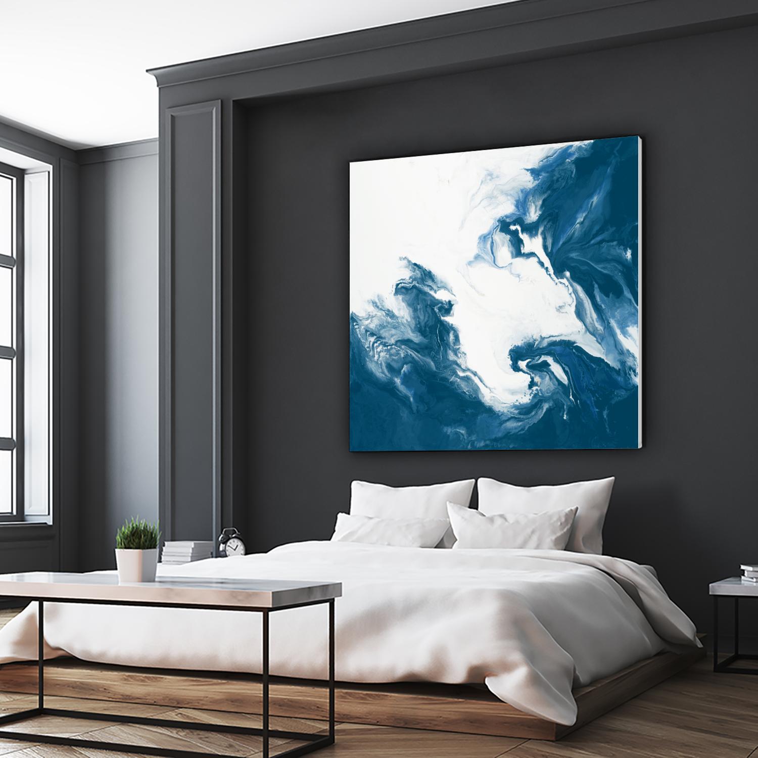 Deep Within by Corrie LaVelle on GIANT ART - white abstract