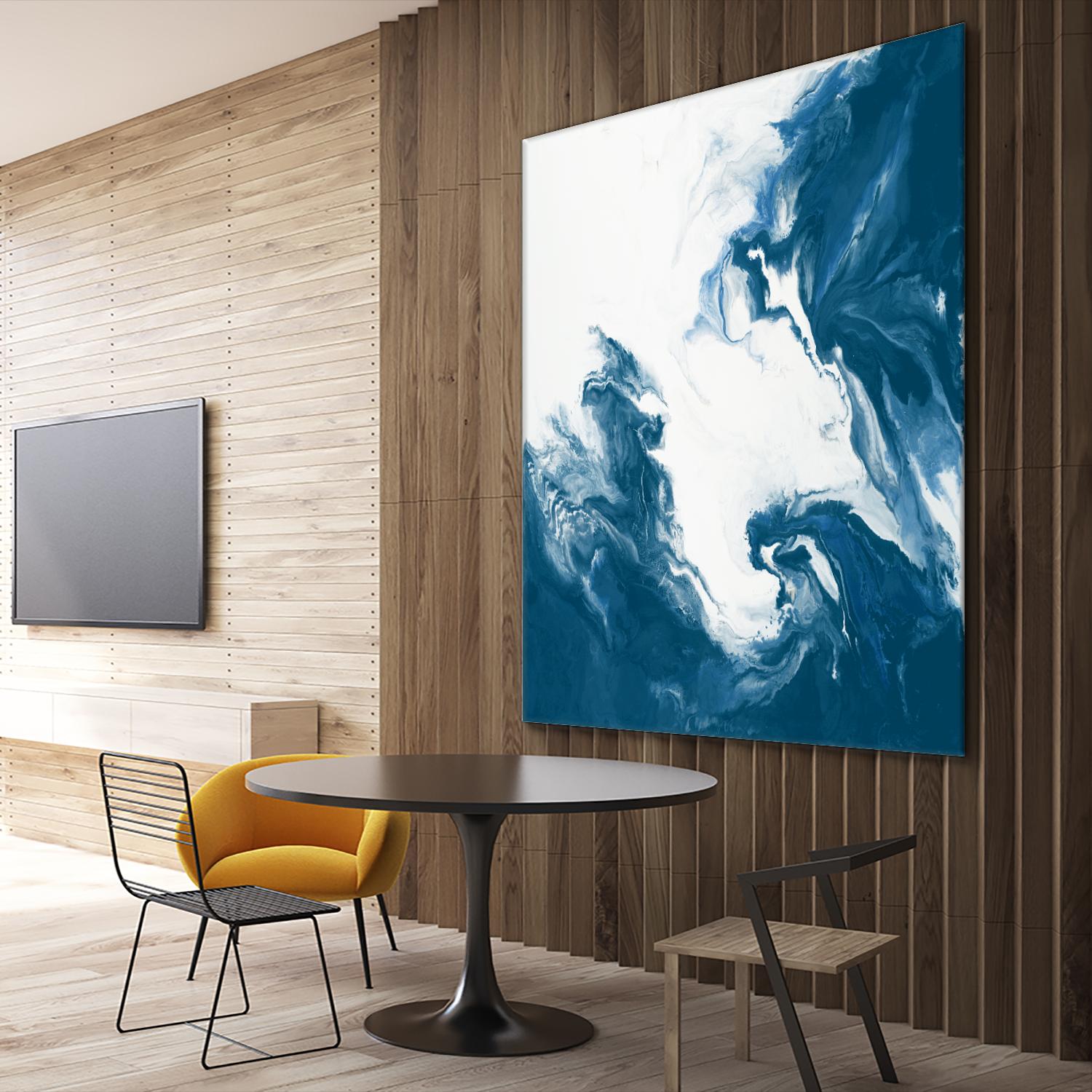 Deep Within by Corrie LaVelle on GIANT ART - white abstract