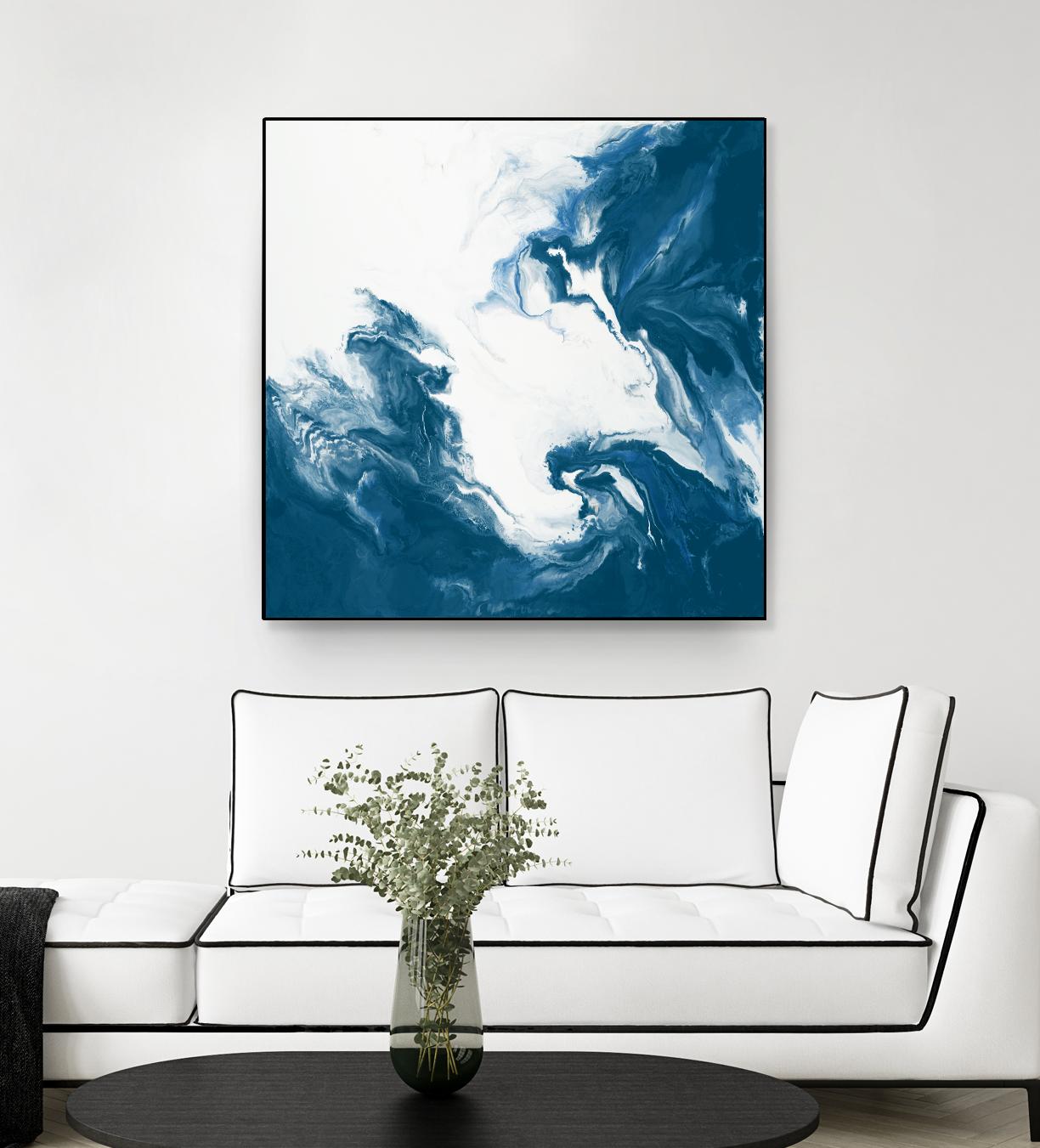 Deep Within by Corrie LaVelle on GIANT ART - white abstract
