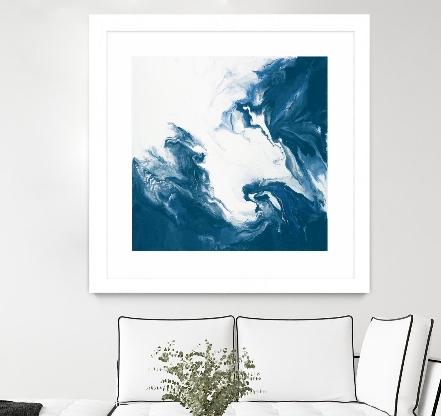 Deep Within by Corrie LaVelle on GIANT ART - white abstract