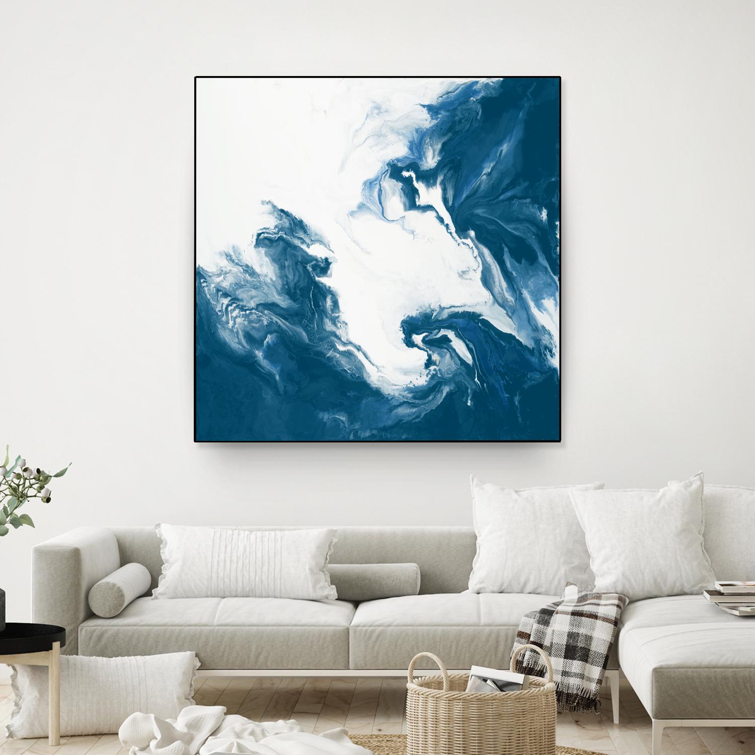 Deep Within by Corrie LaVelle on GIANT ART - white abstract