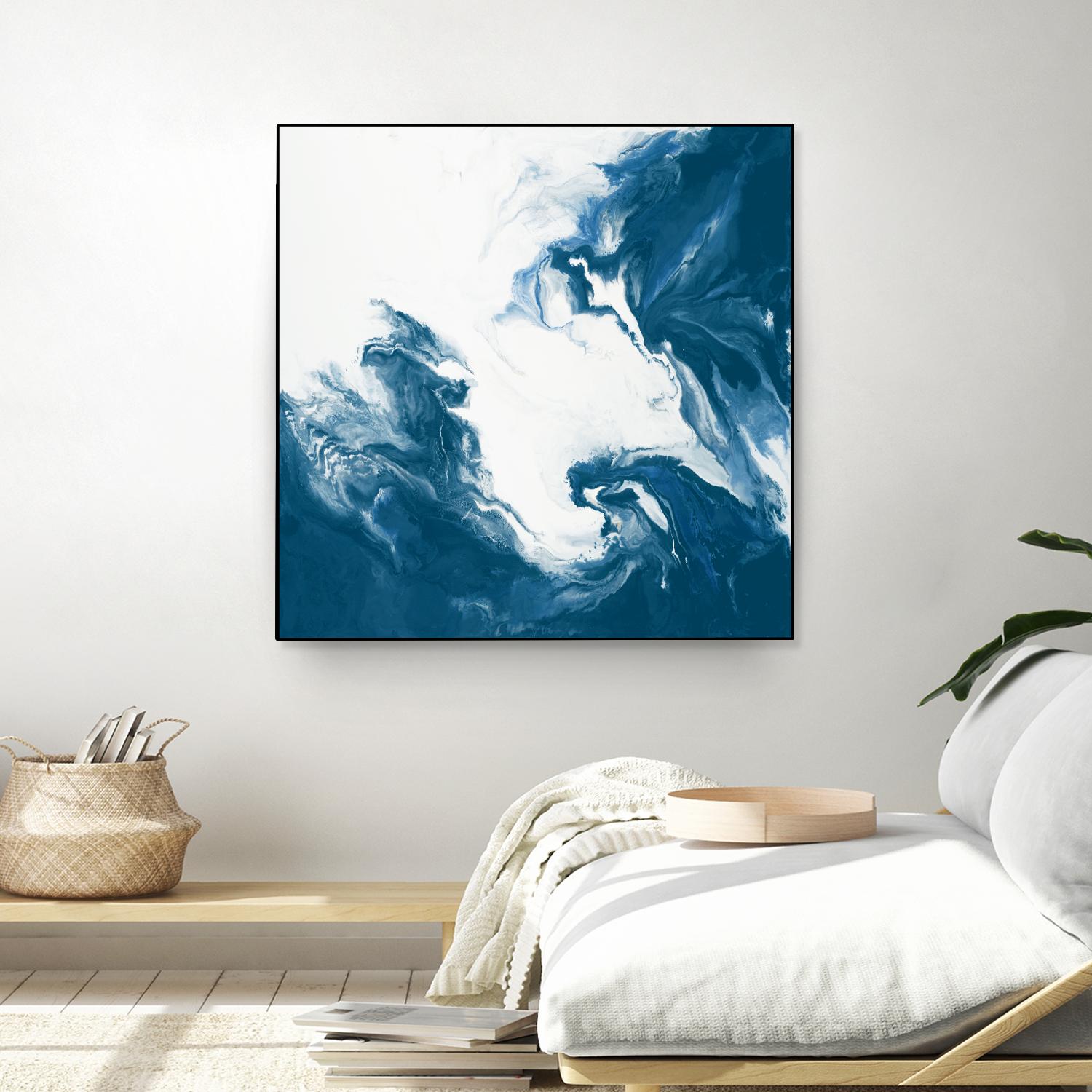 Deep Within by Corrie LaVelle on GIANT ART - white abstract