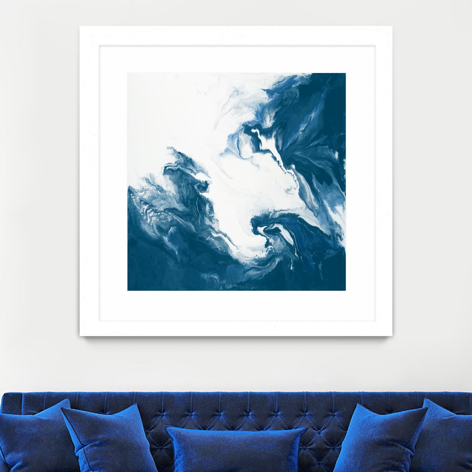 Deep Within by Corrie LaVelle on GIANT ART - white abstract