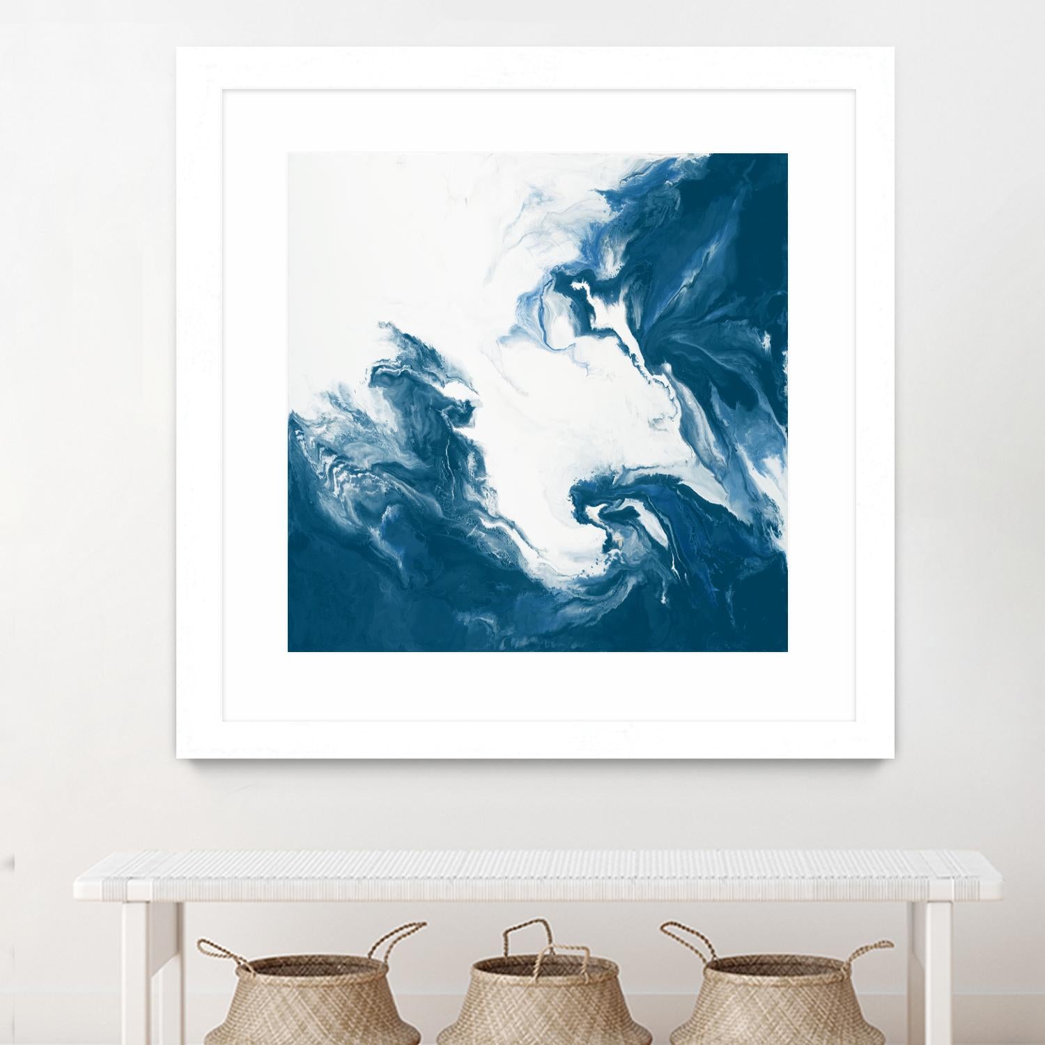 Deep Within by Corrie LaVelle on GIANT ART - white abstract