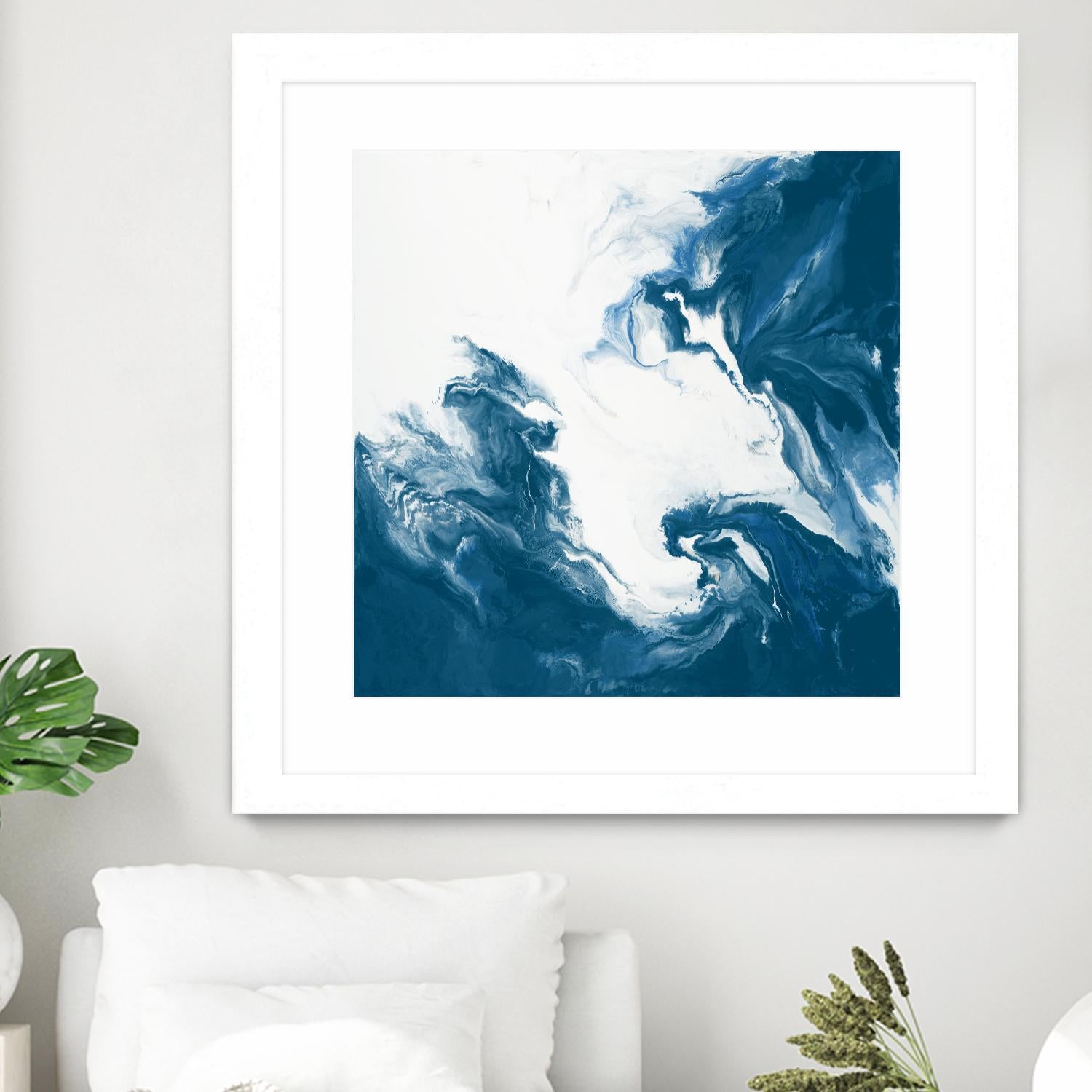 Deep Within by Corrie LaVelle on GIANT ART - white abstract