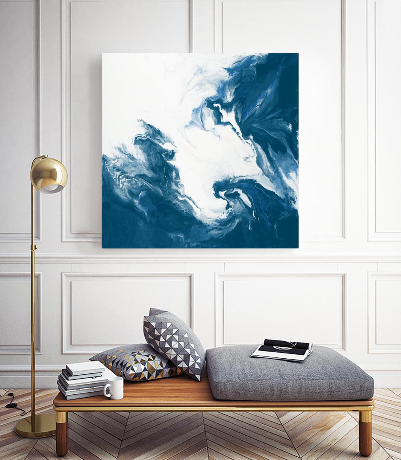 Deep Within by Corrie LaVelle on GIANT ART - white abstract