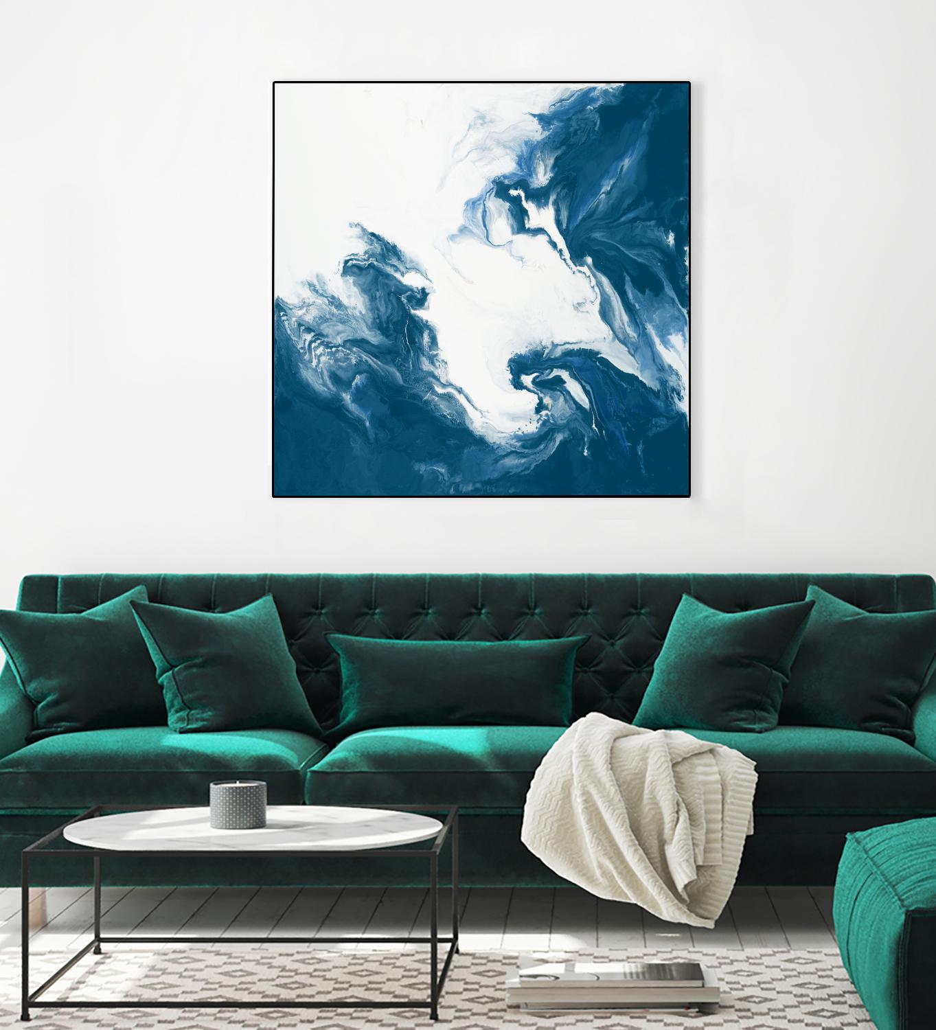 Deep Within by Corrie LaVelle on GIANT ART - white abstract