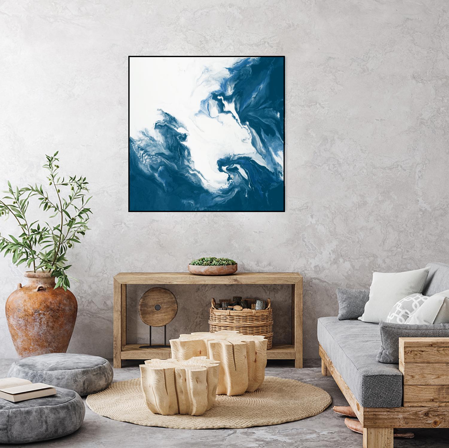 Deep Within by Corrie LaVelle on GIANT ART - white abstract