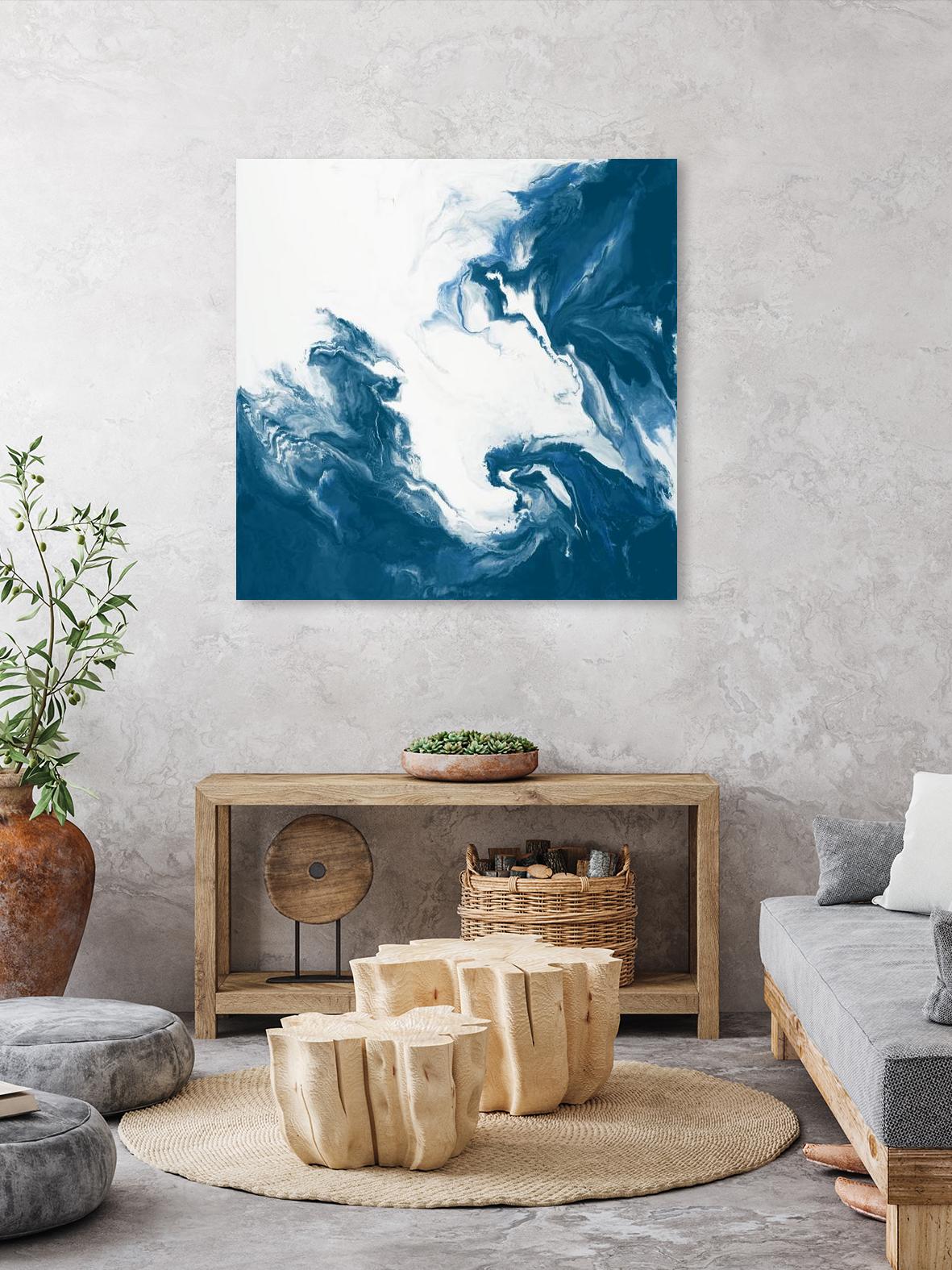 Deep Within by Corrie LaVelle on GIANT ART - white abstract