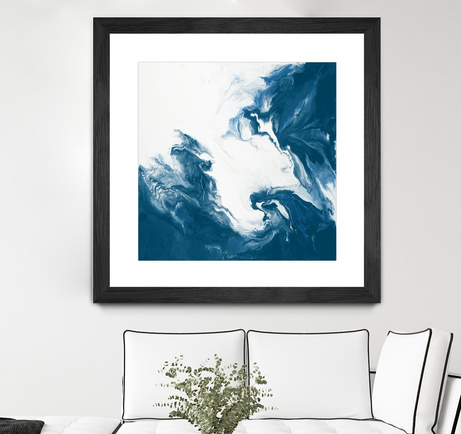 Deep Within by Corrie LaVelle on GIANT ART - white abstract