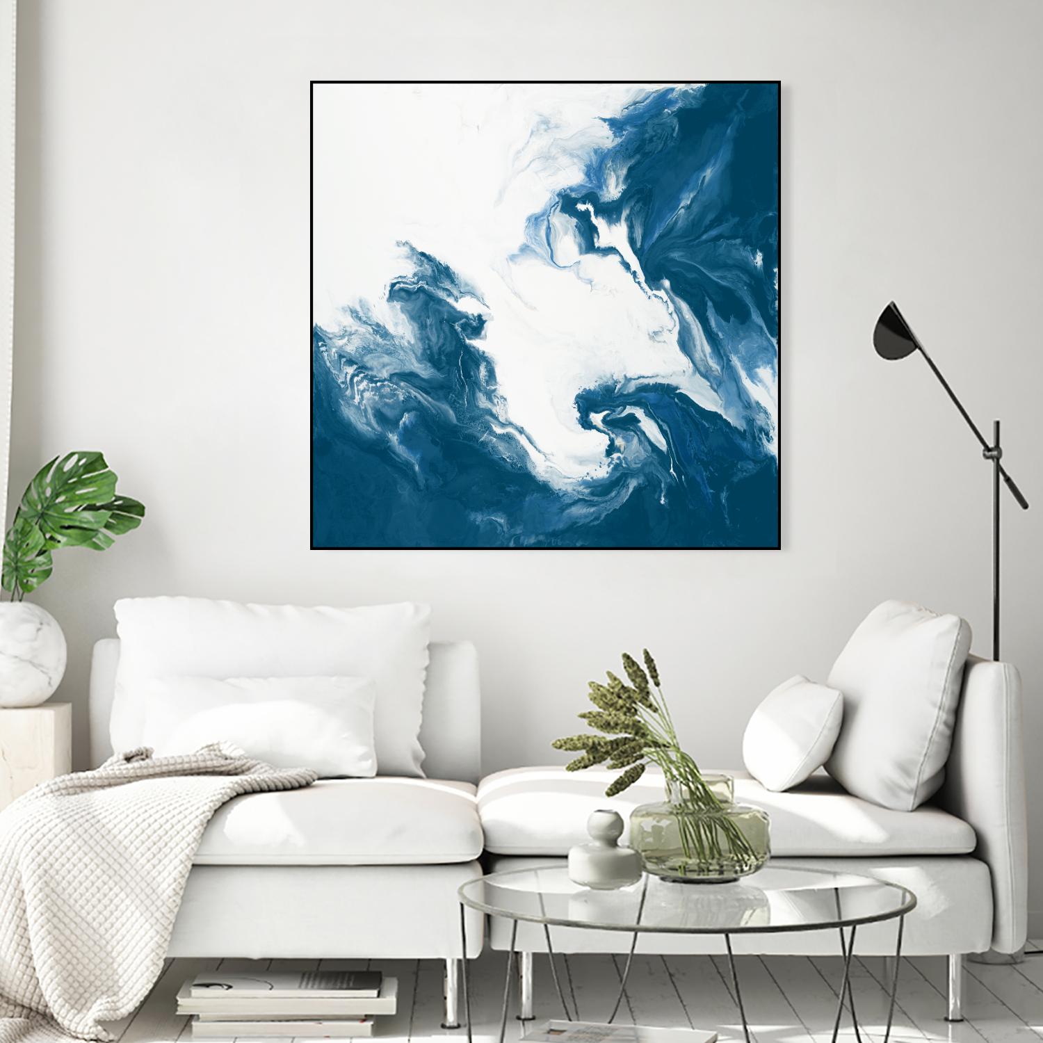Deep Within by Corrie LaVelle on GIANT ART - white abstract