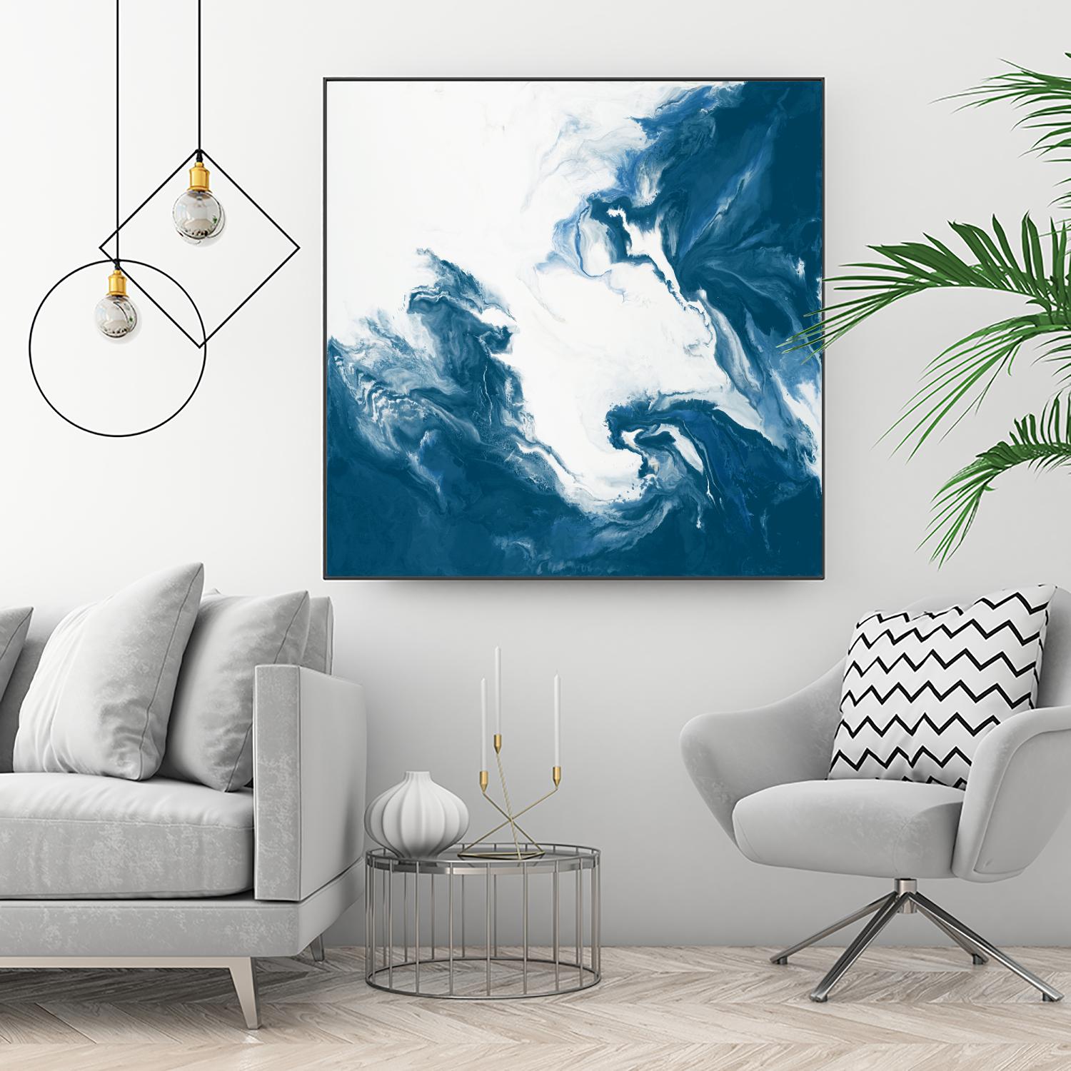 Deep Within by Corrie LaVelle on GIANT ART - white abstract