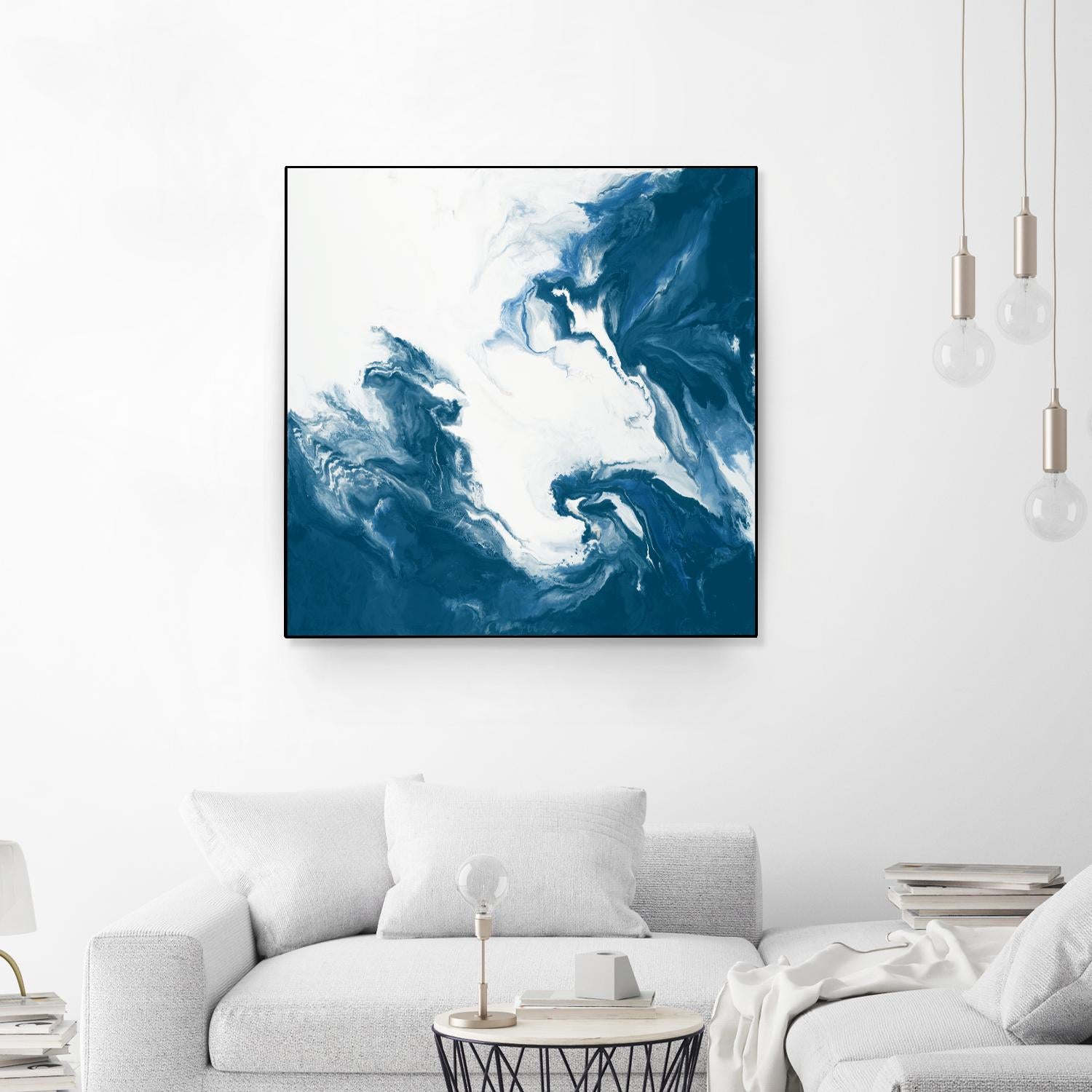 Deep Within by Corrie LaVelle on GIANT ART - white abstract
