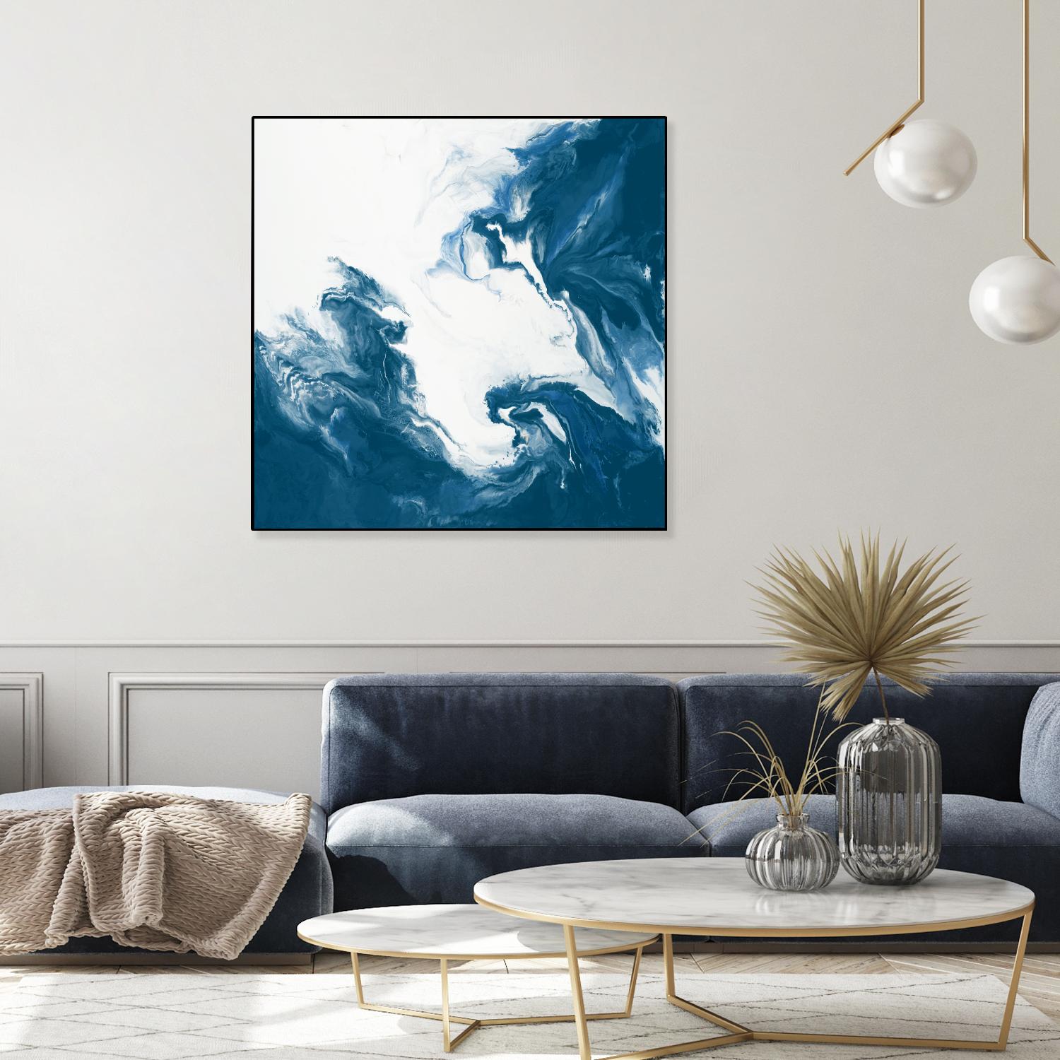 Deep Within by Corrie LaVelle on GIANT ART - white abstract