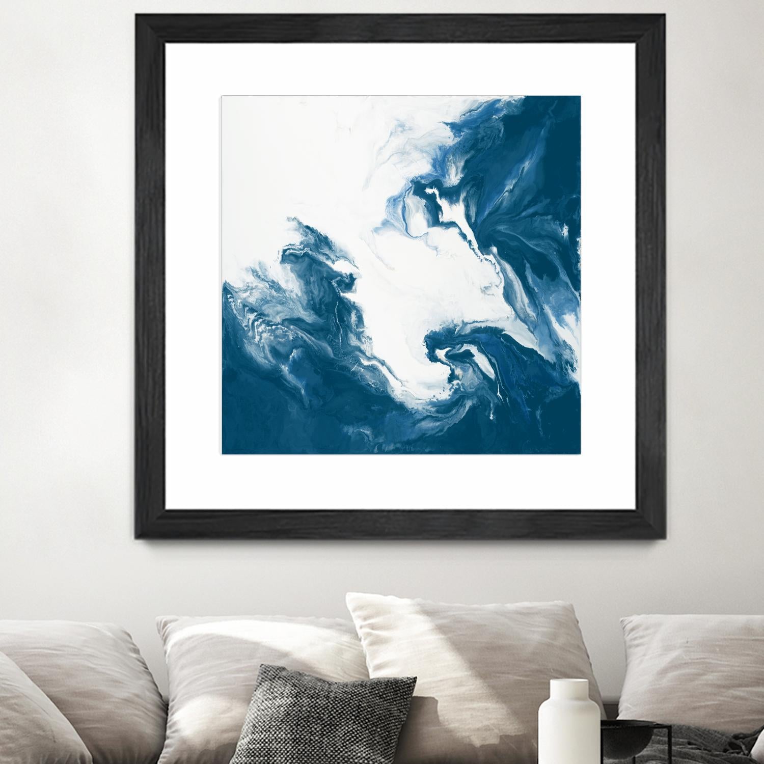 Deep Within by Corrie LaVelle on GIANT ART - white abstract