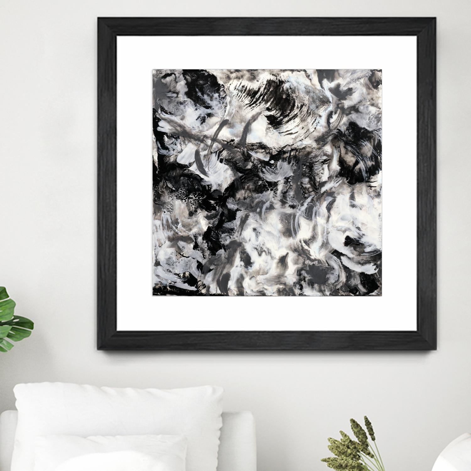 Escalation by Corrie LaVelle on GIANT ART - white abstract