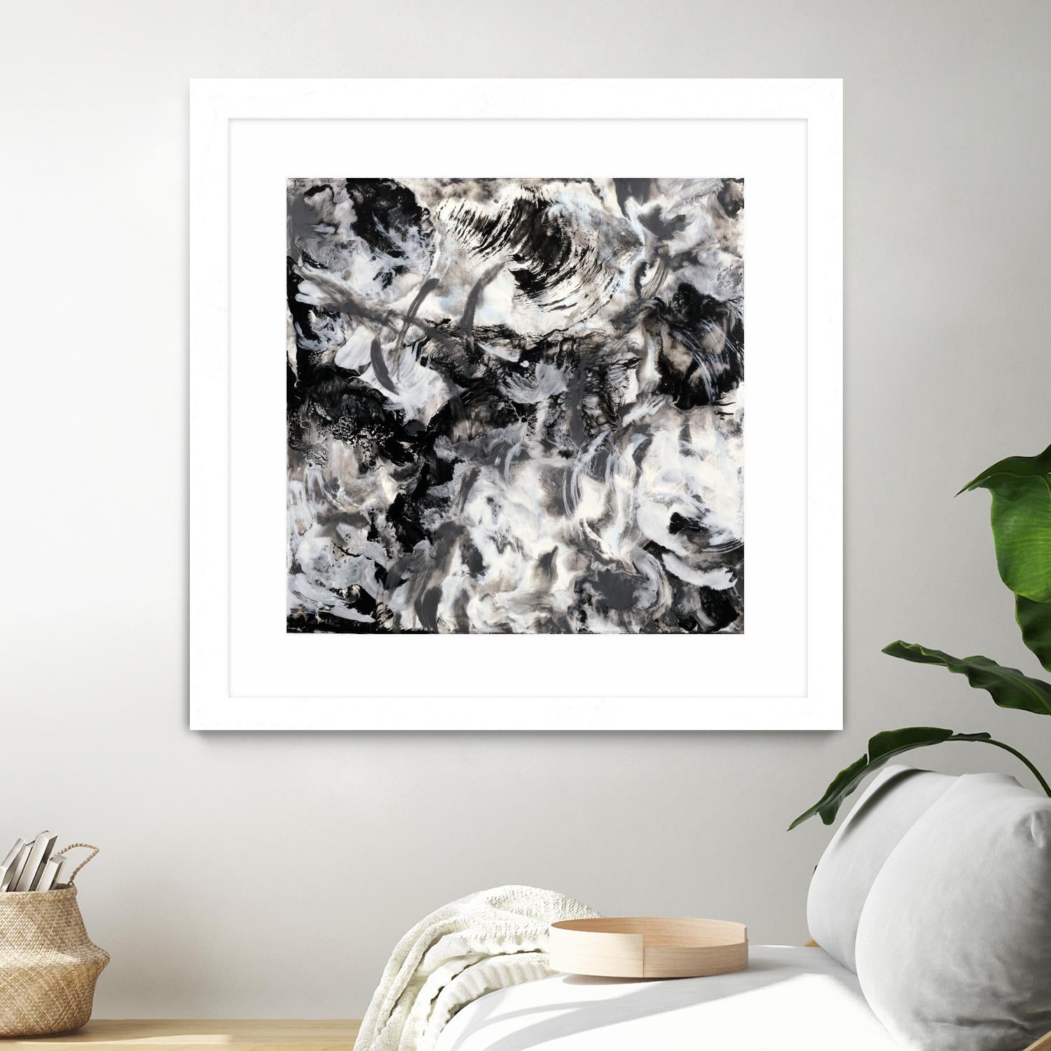 Escalation by Corrie LaVelle on GIANT ART - white abstract