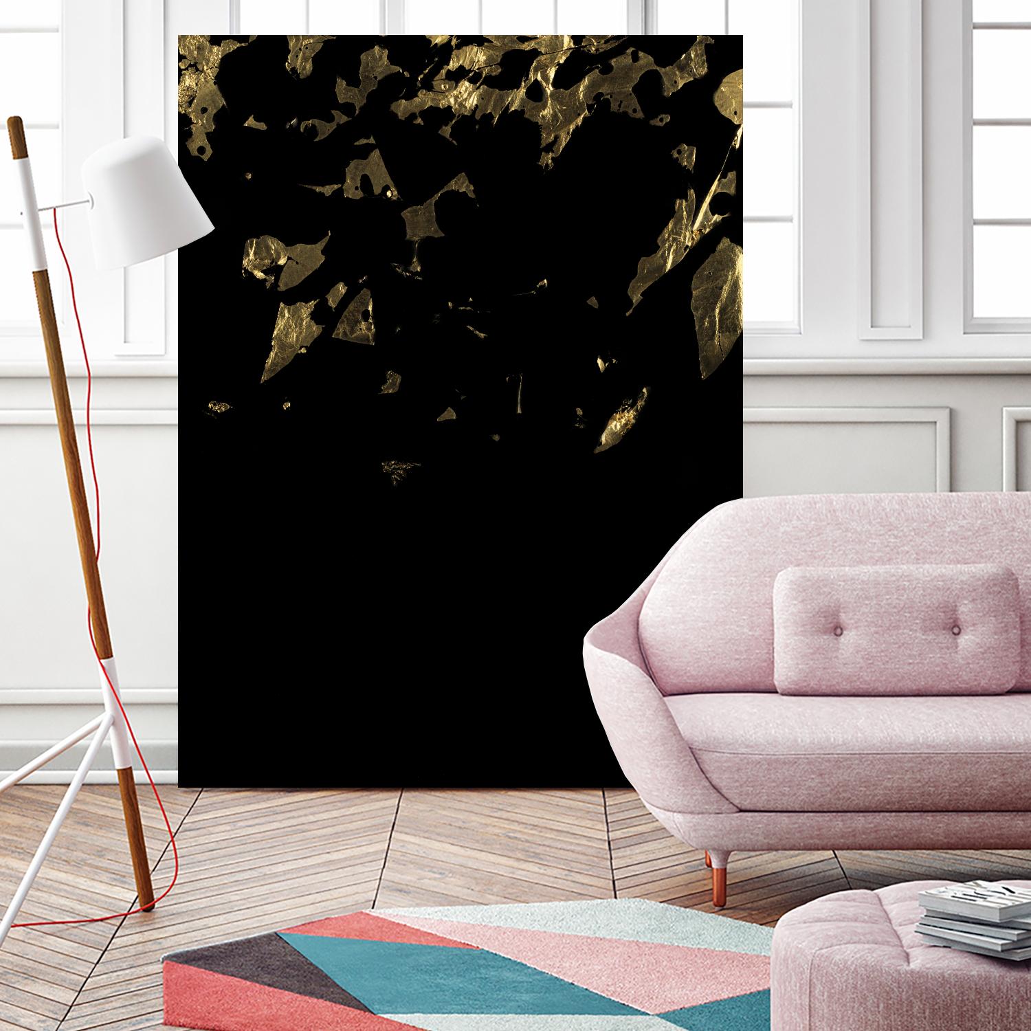 Arms Like Heaven by Corrie LaVelle on GIANT ART - gold abstract