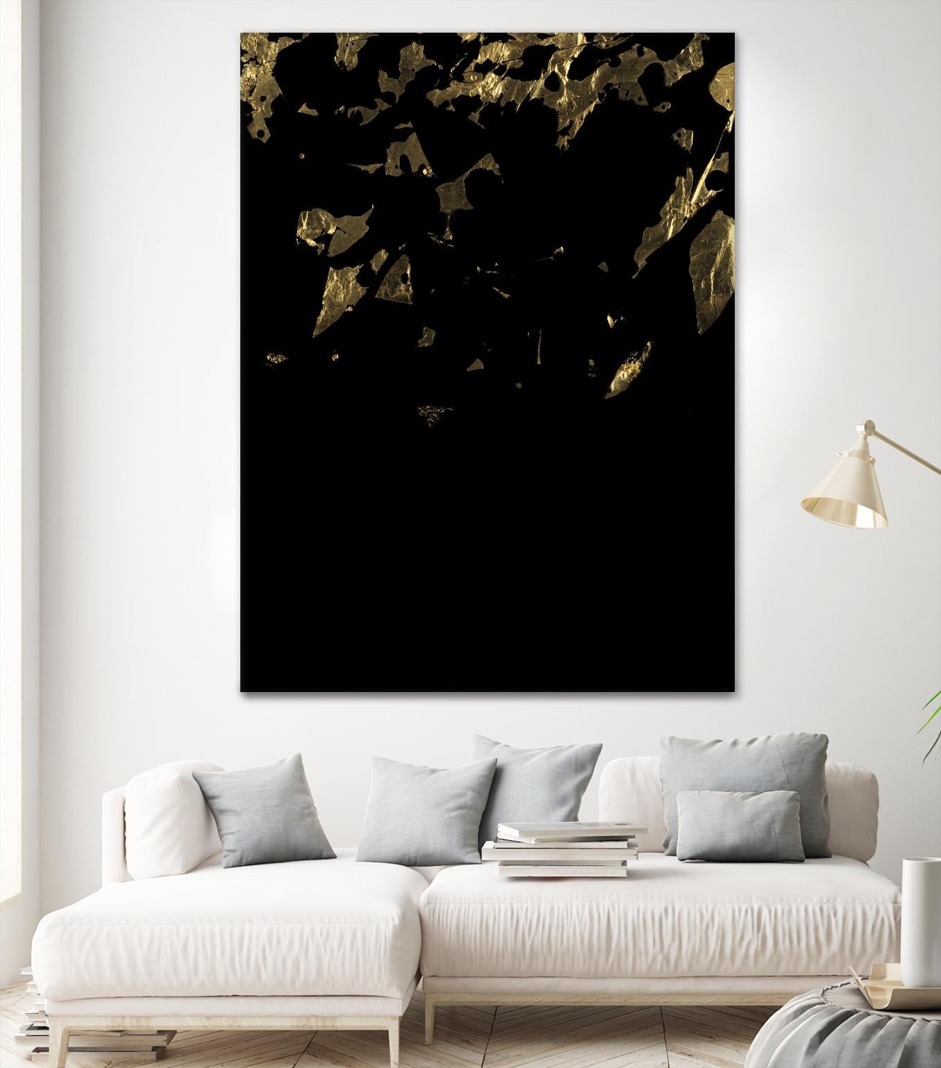 Arms Like Heaven by Corrie LaVelle on GIANT ART - gold abstract