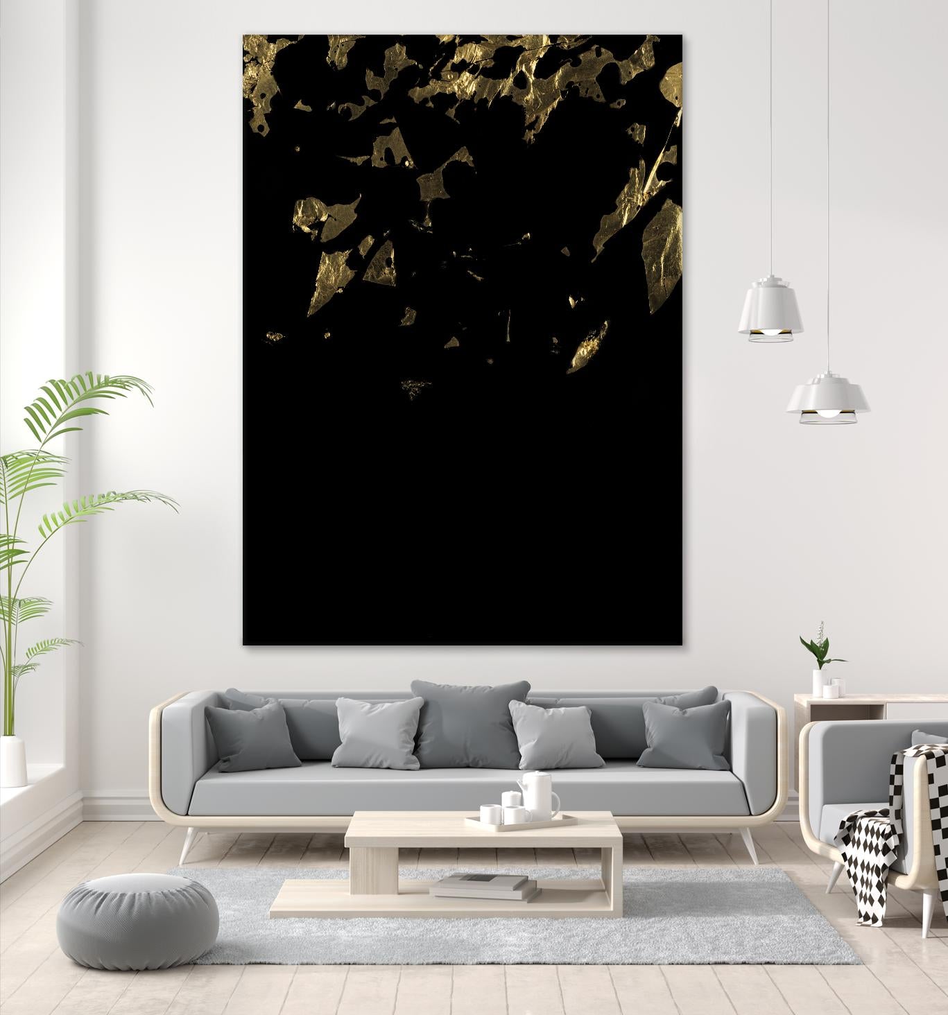 Arms Like Heaven by Corrie LaVelle on GIANT ART - gold abstract