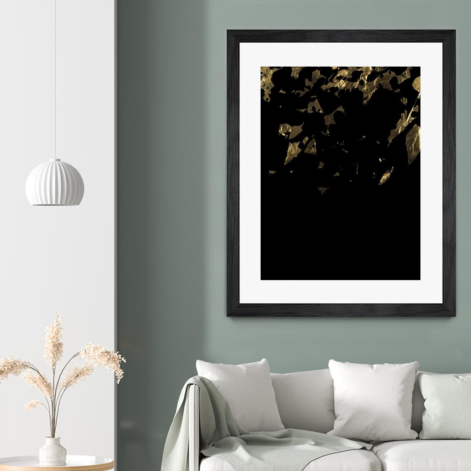 Arms Like Heaven by Corrie LaVelle on GIANT ART - gold abstract