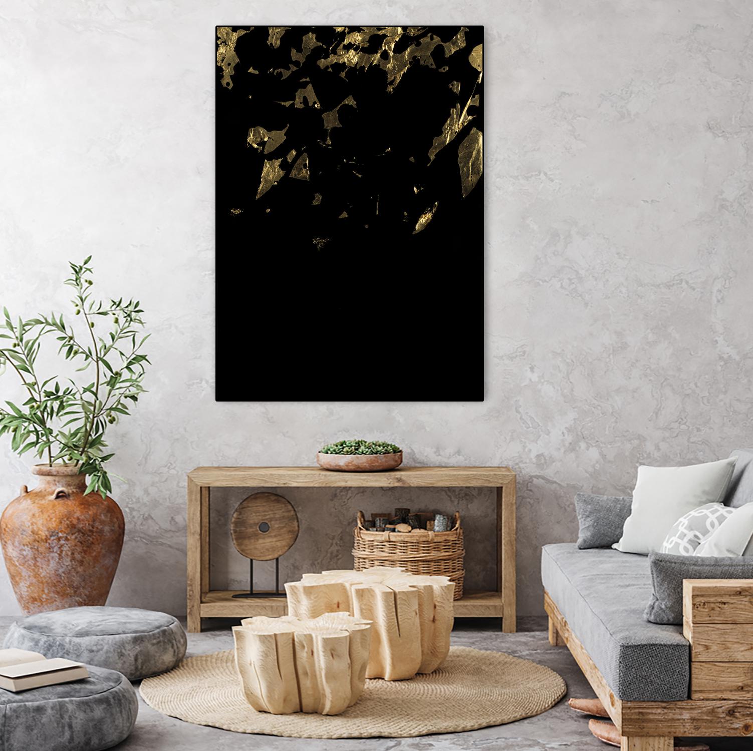 Arms Like Heaven by Corrie LaVelle on GIANT ART - gold abstract