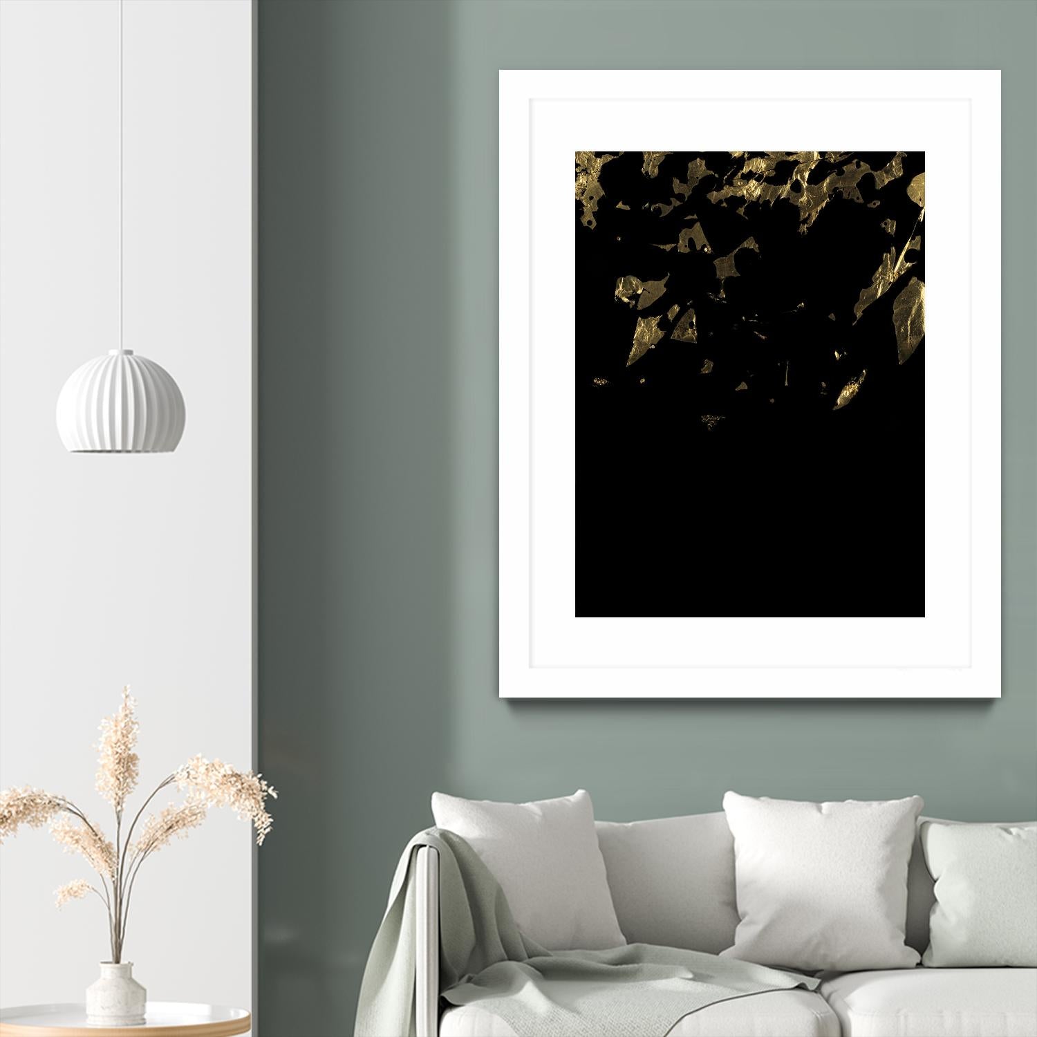 Arms Like Heaven by Corrie LaVelle on GIANT ART - gold abstract
