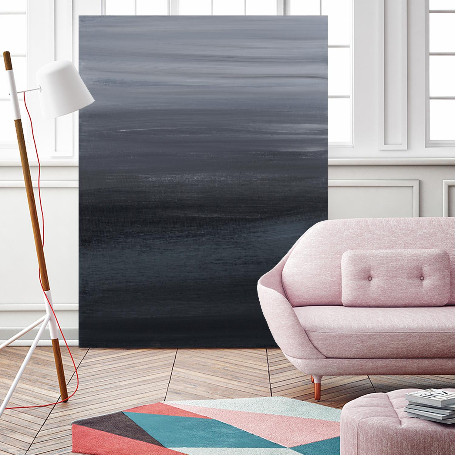 Dawn Breaks by Corrie LaVelle on GIANT ART - grey abstract