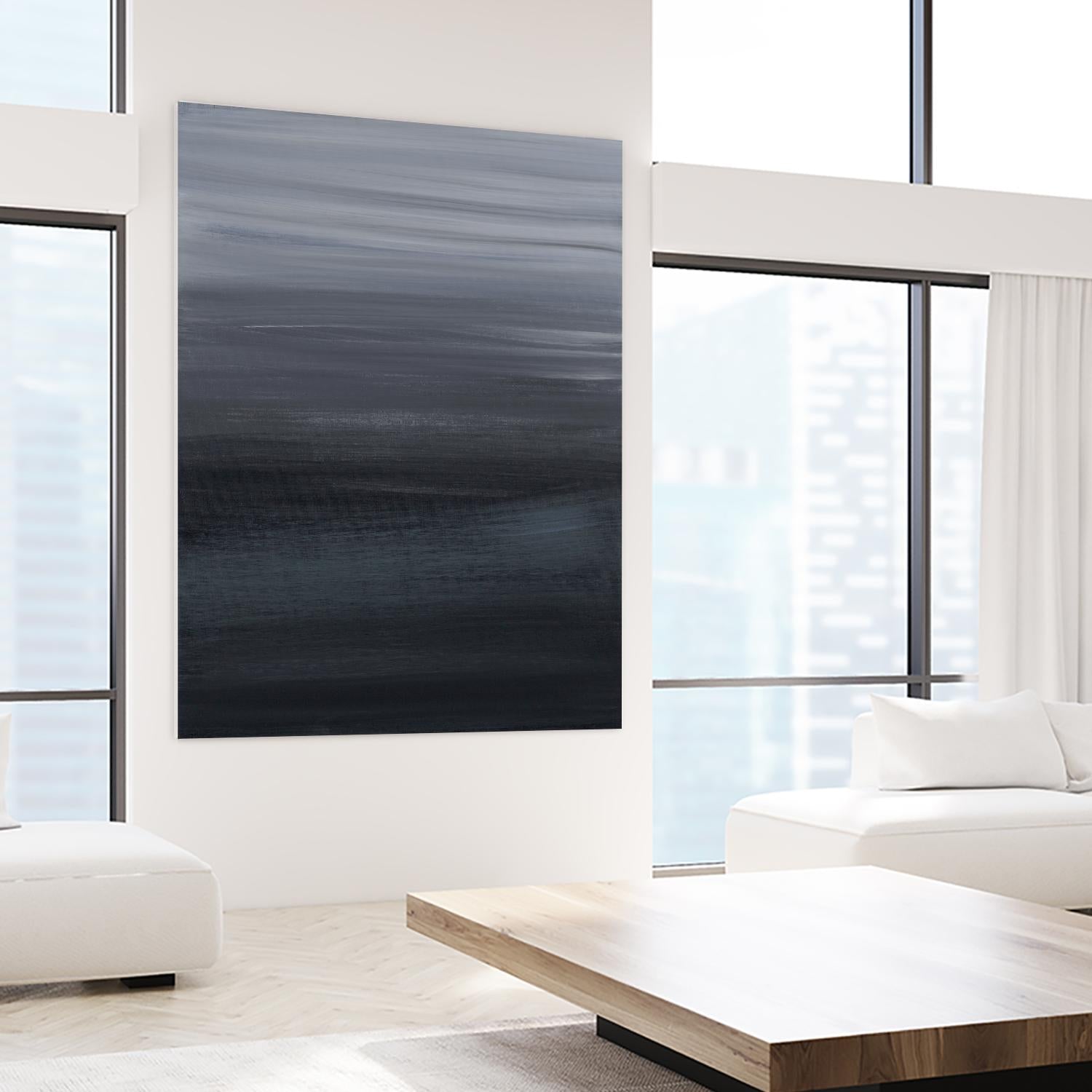Dawn Breaks by Corrie LaVelle on GIANT ART - grey abstract