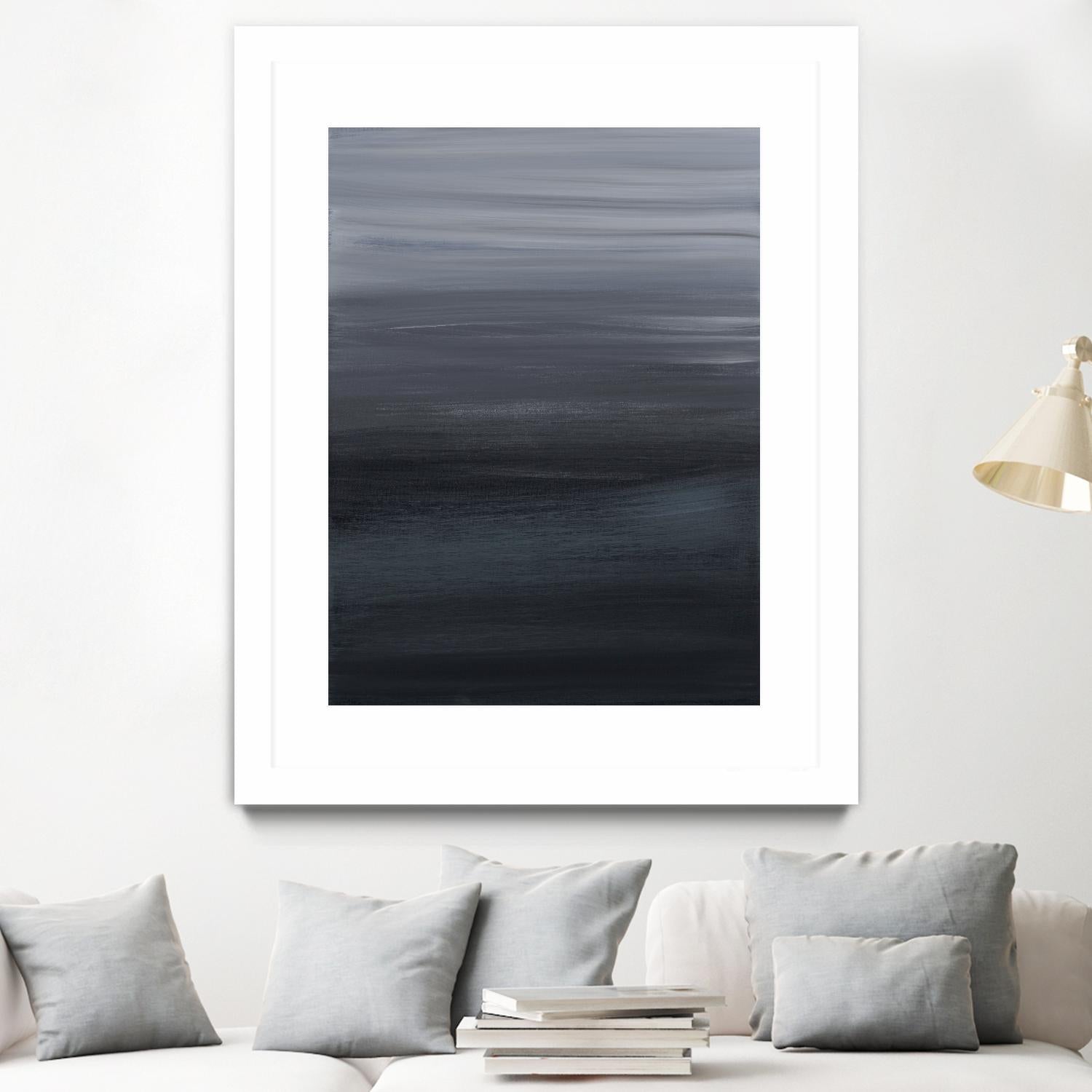 Dawn Breaks by Corrie LaVelle on GIANT ART - grey abstract
